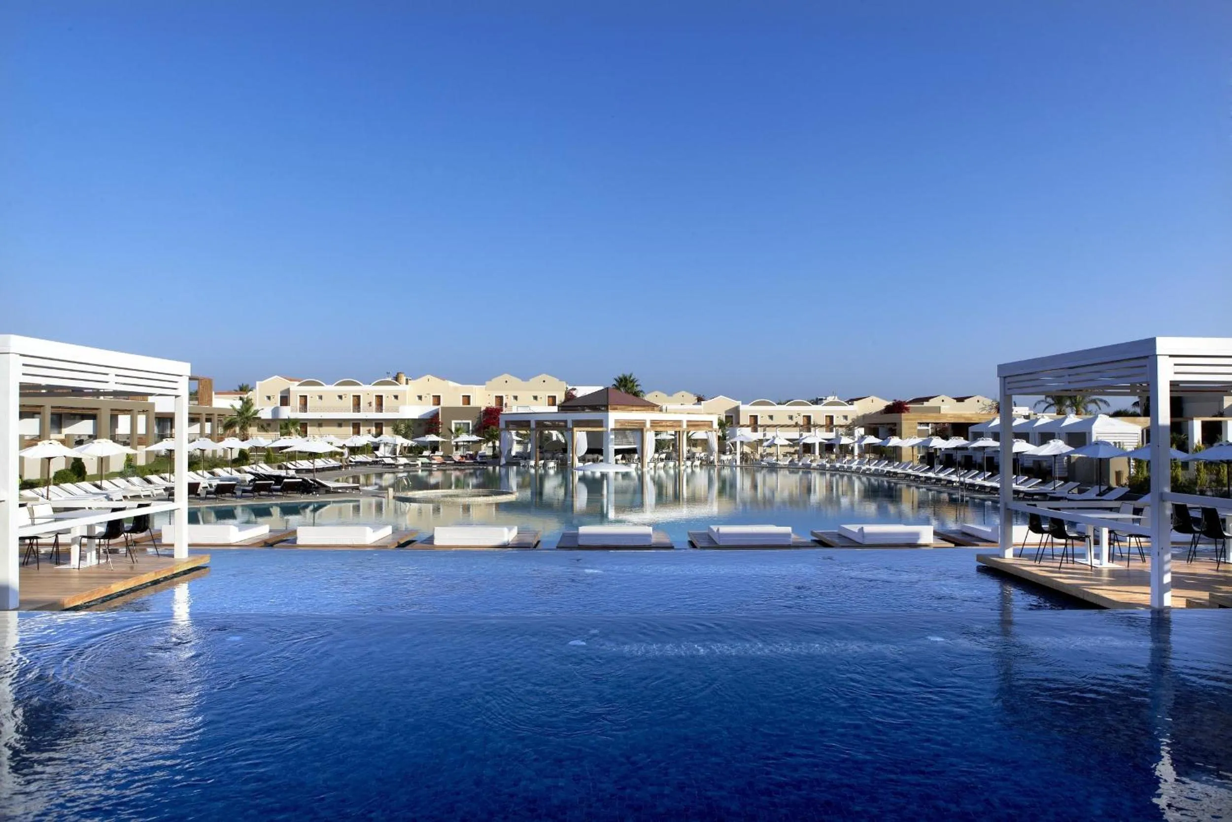 Swimming pool in Pelagos Suites Hotel & Spa