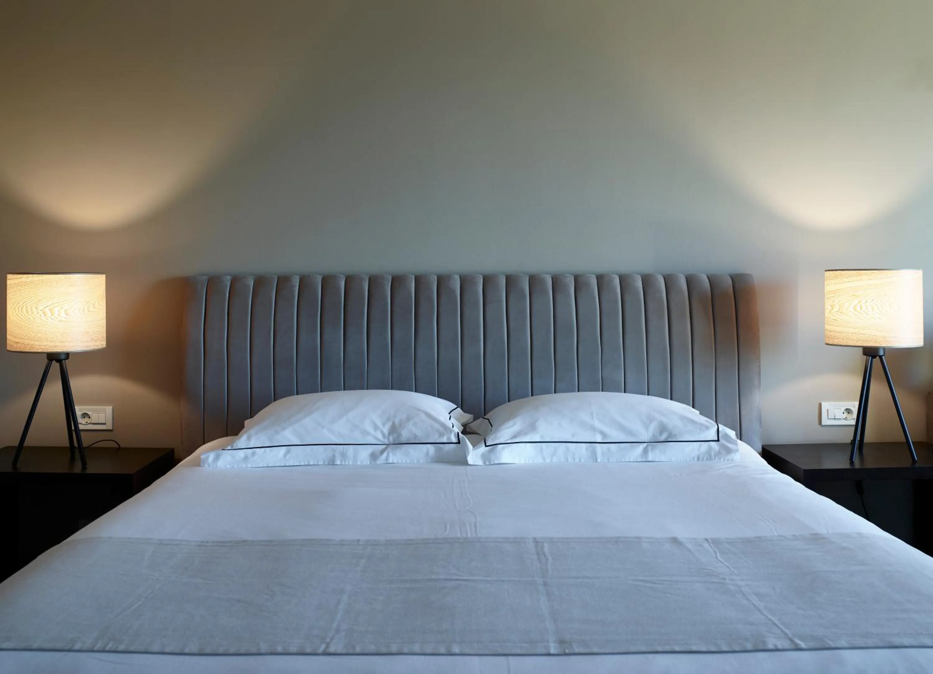 Bedroom, Bed in Pelagos Suites Hotel & Spa