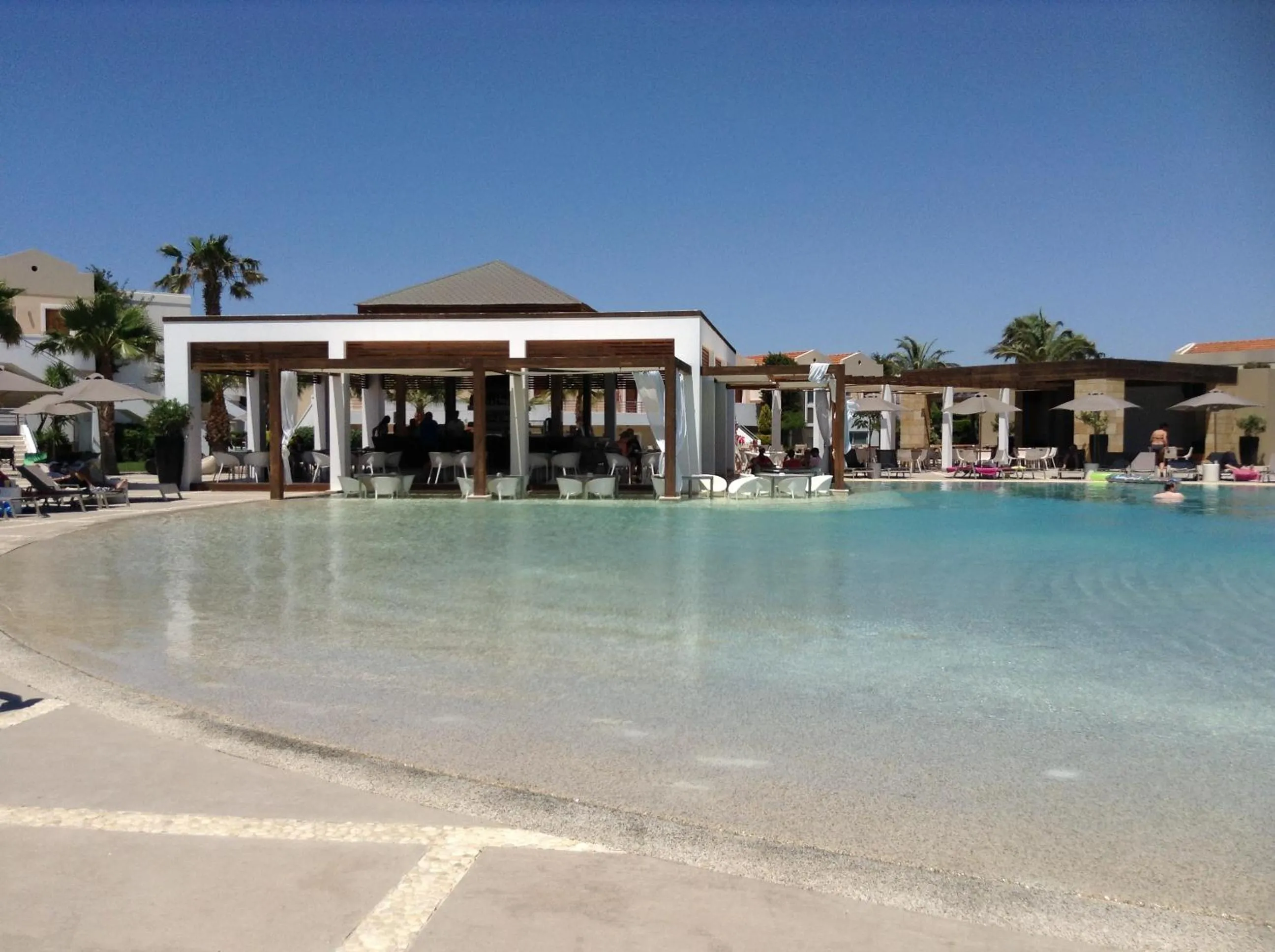 Swimming pool in Pelagos Suites Hotel & Spa
