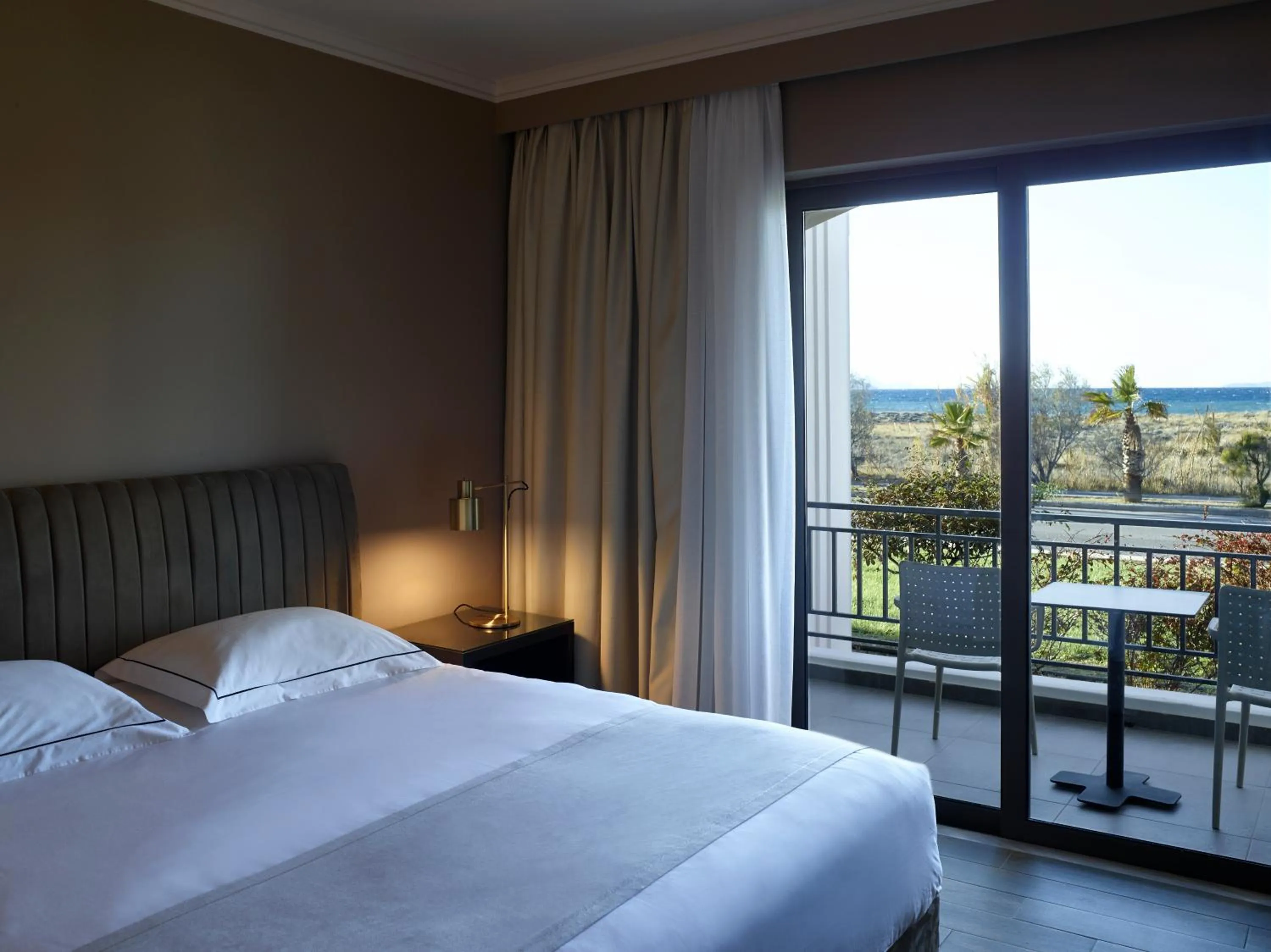 Bedroom, Bed in Pelagos Suites Hotel & Spa