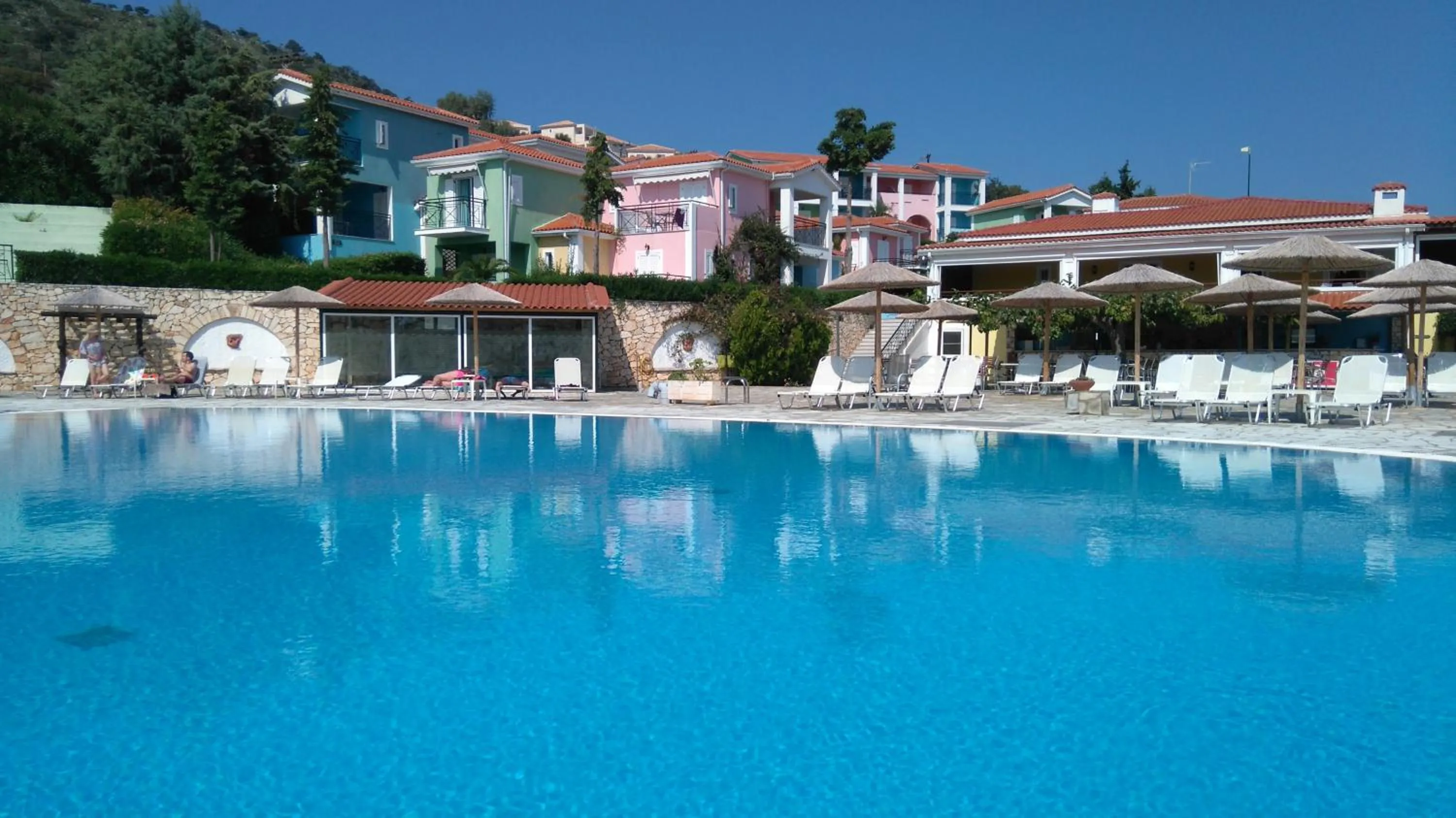 Swimming pool in Porto Skala Village Hotel