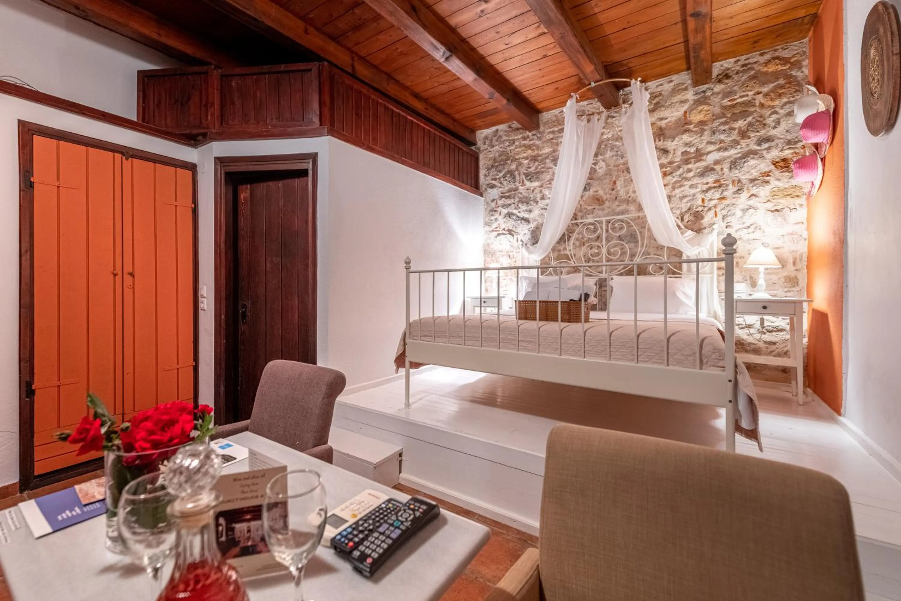 Bed in Guesthouse Kellia