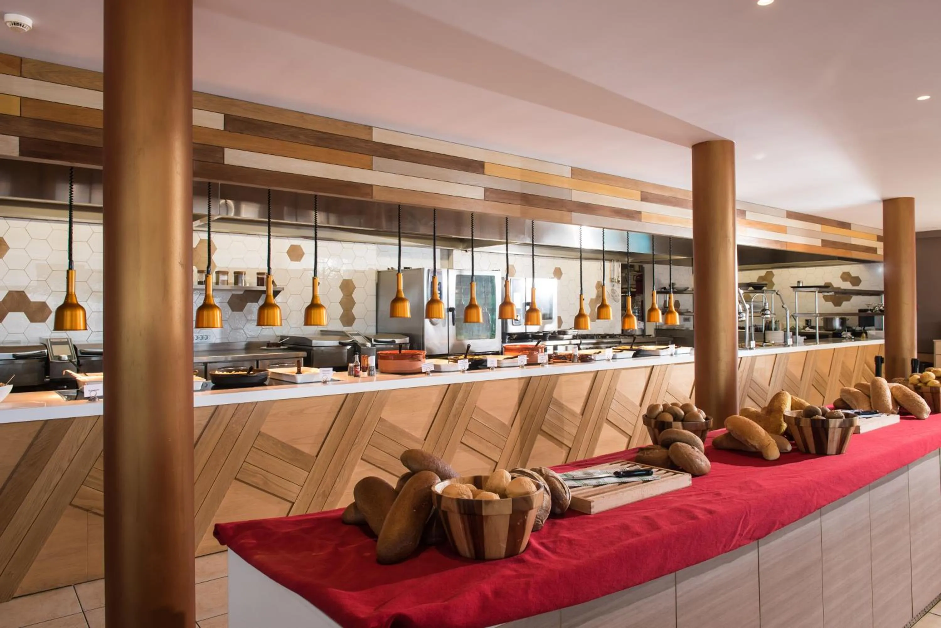 Buffet breakfast in Corissia Princess Hotel