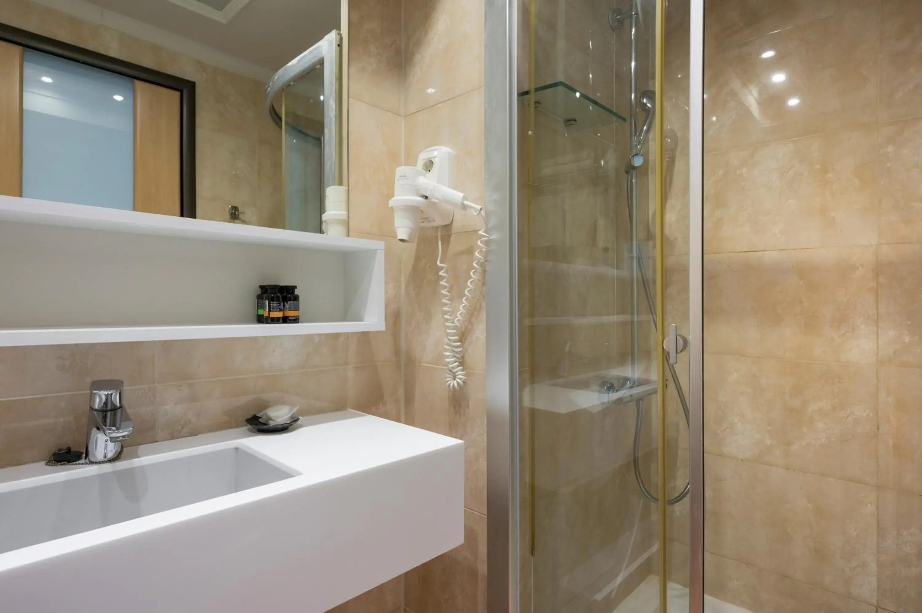 Bathroom in Corissia Princess Hotel Bathroom in Corissia Princess Hotel