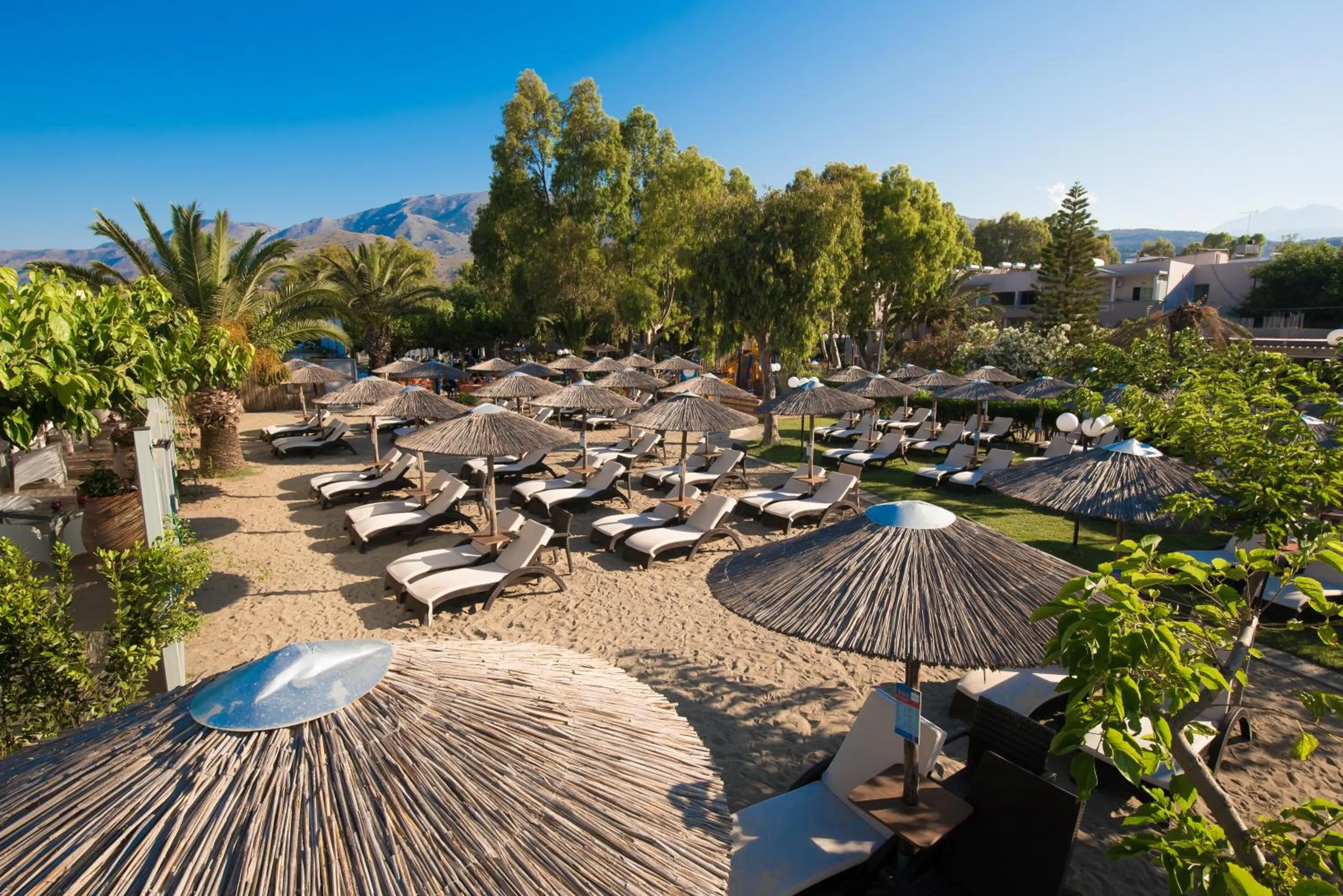 sunbed in Corissia Princess Hotel