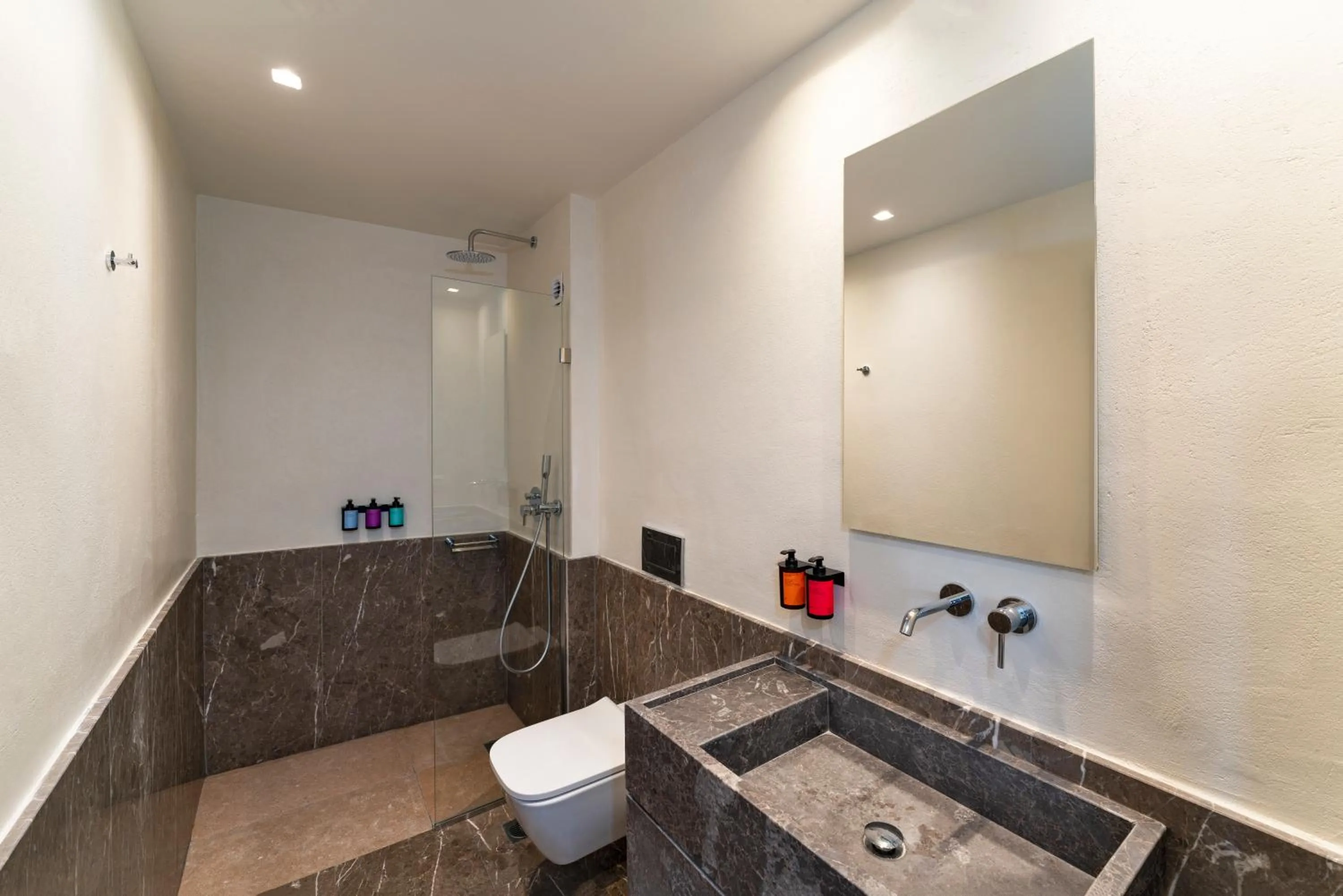 Bathroom in Maris Lindos Suites & Apartments