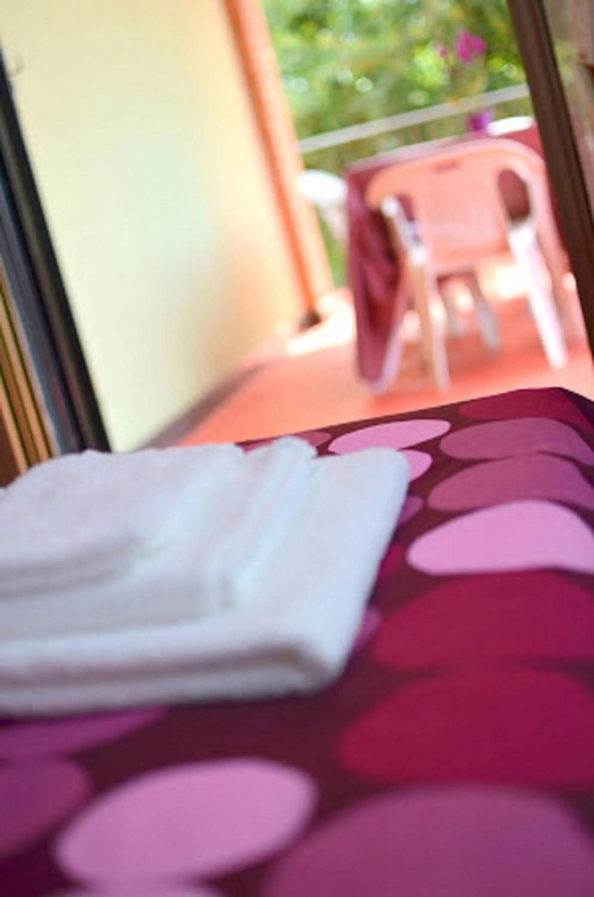 Decorative detail, Bed in B&B Le Tre Rose Di Maria