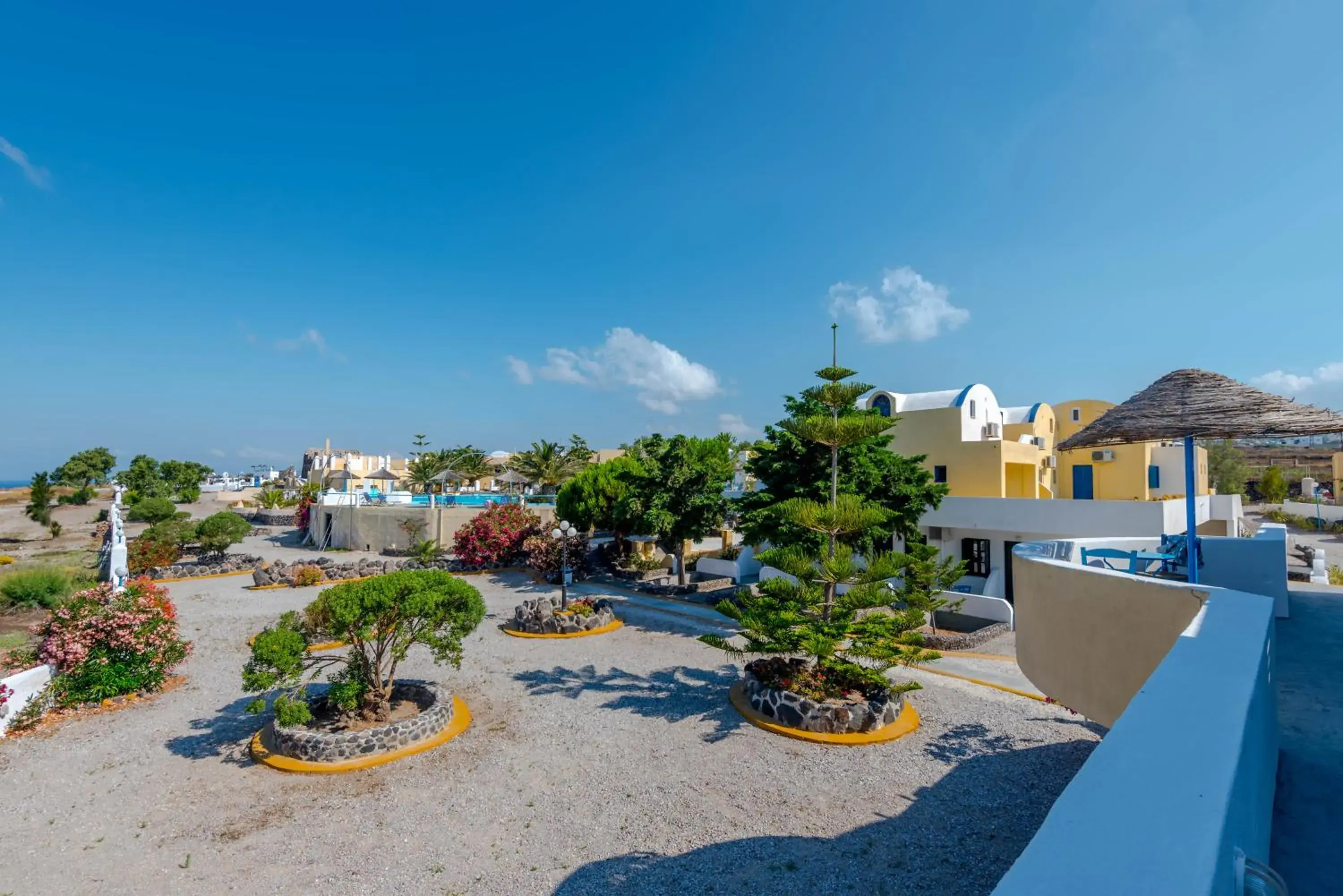 Bird's eye view in Caldera View Resort - Adults Only Bird's eye view in Caldera View Resort - Adults Only