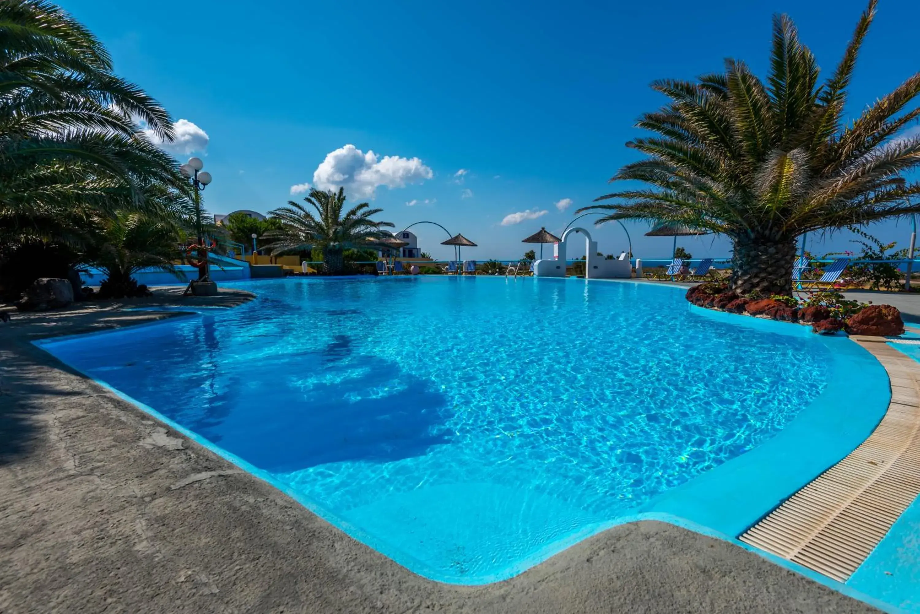 Swimming pool in Caldera View Resort - Adults Only Swimming pool in Caldera View Resort - Adults Only