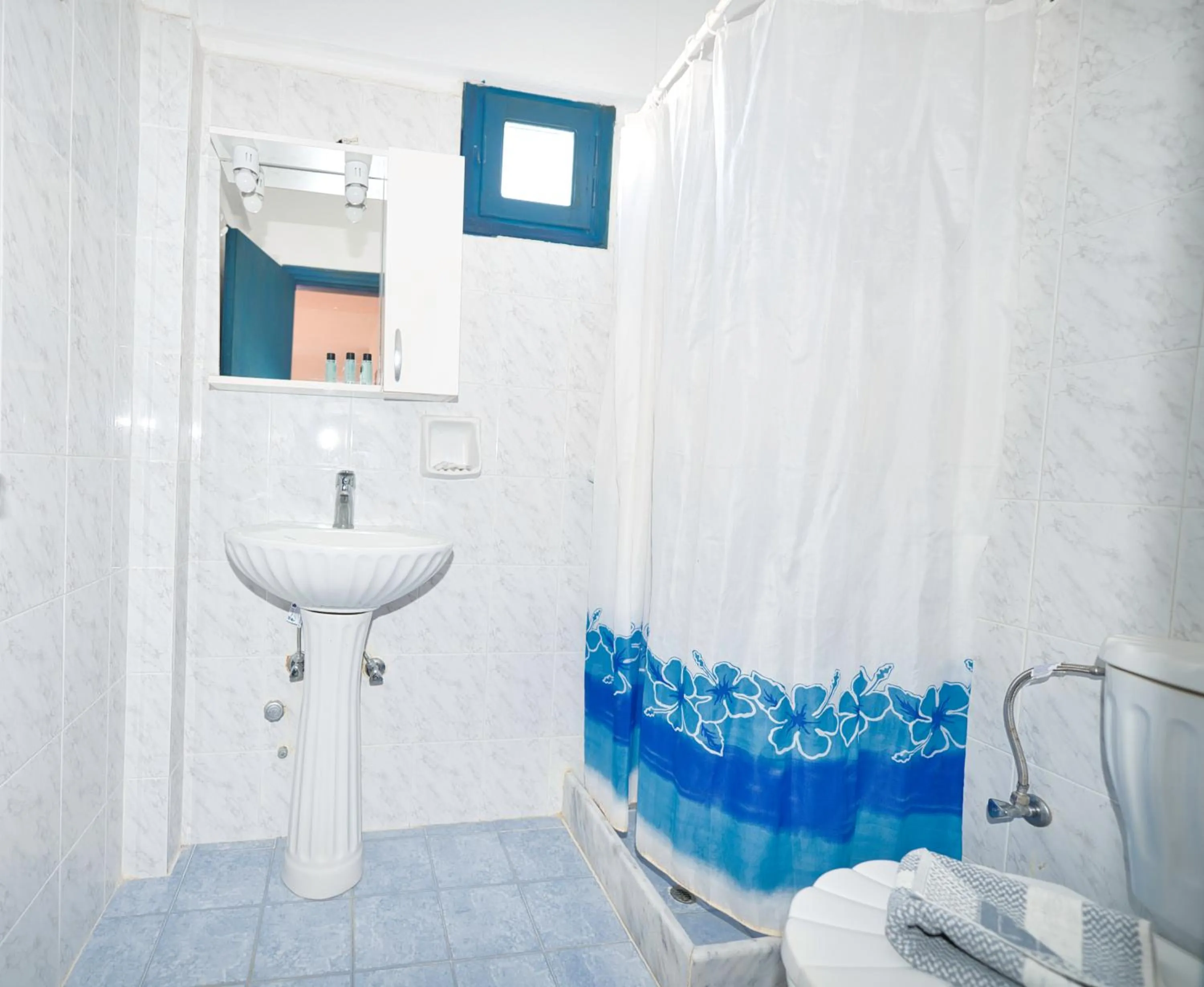 Bathroom in Caldera View Resort - Adults Only