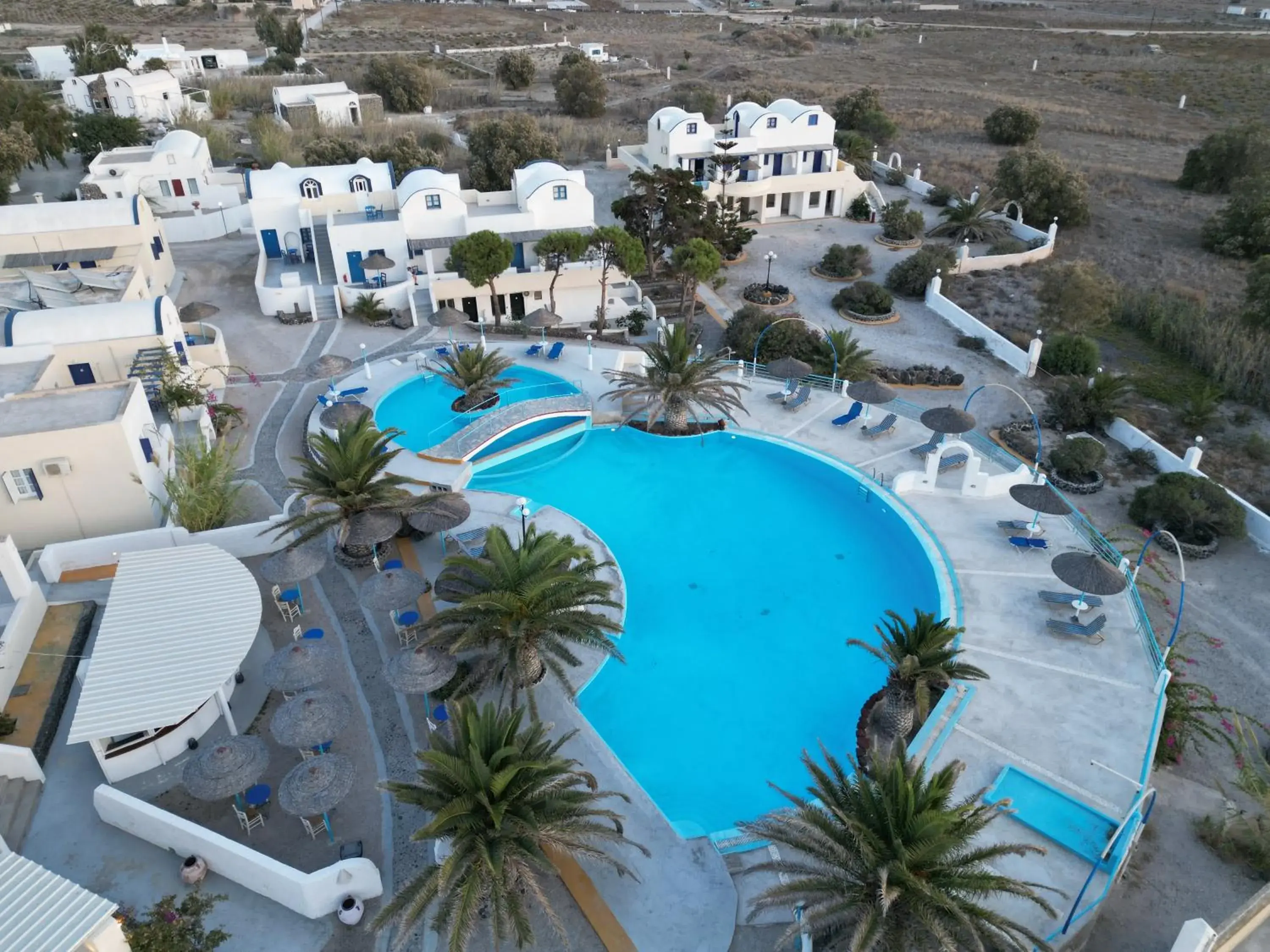 Bird's eye view in Caldera View Resort - Adults Only Bird's eye view in Caldera View Resort - Adults Only