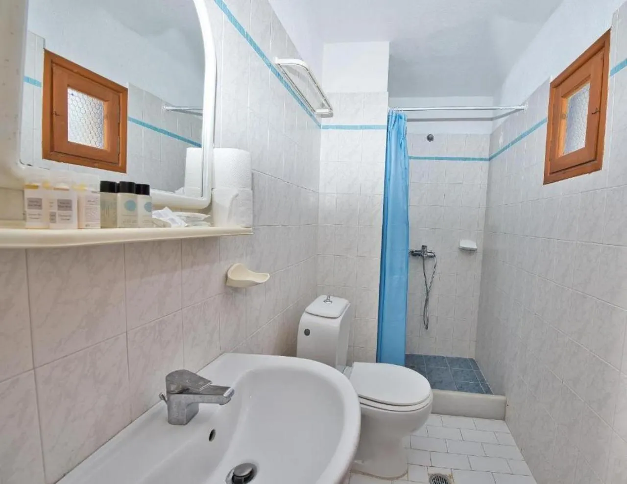 Bathroom in Caldera View Resort - Adults Only