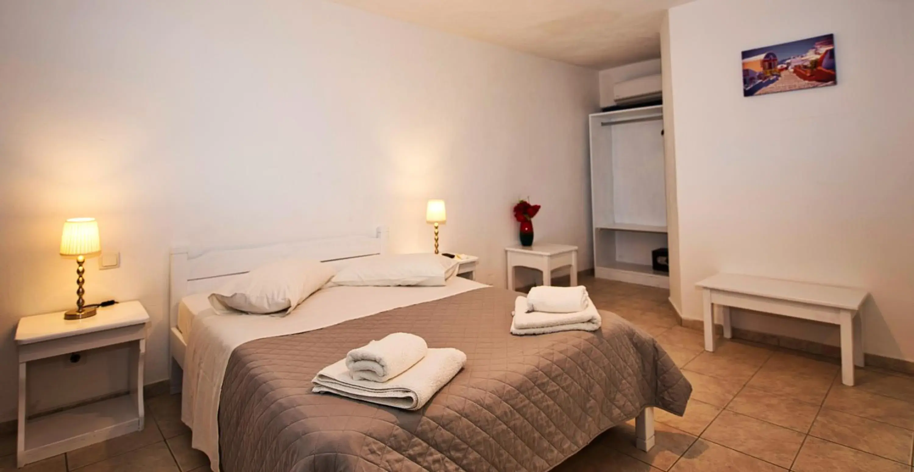 Bed in Caldera View Resort - Adults Only Bed in Caldera View Resort - Adults Only