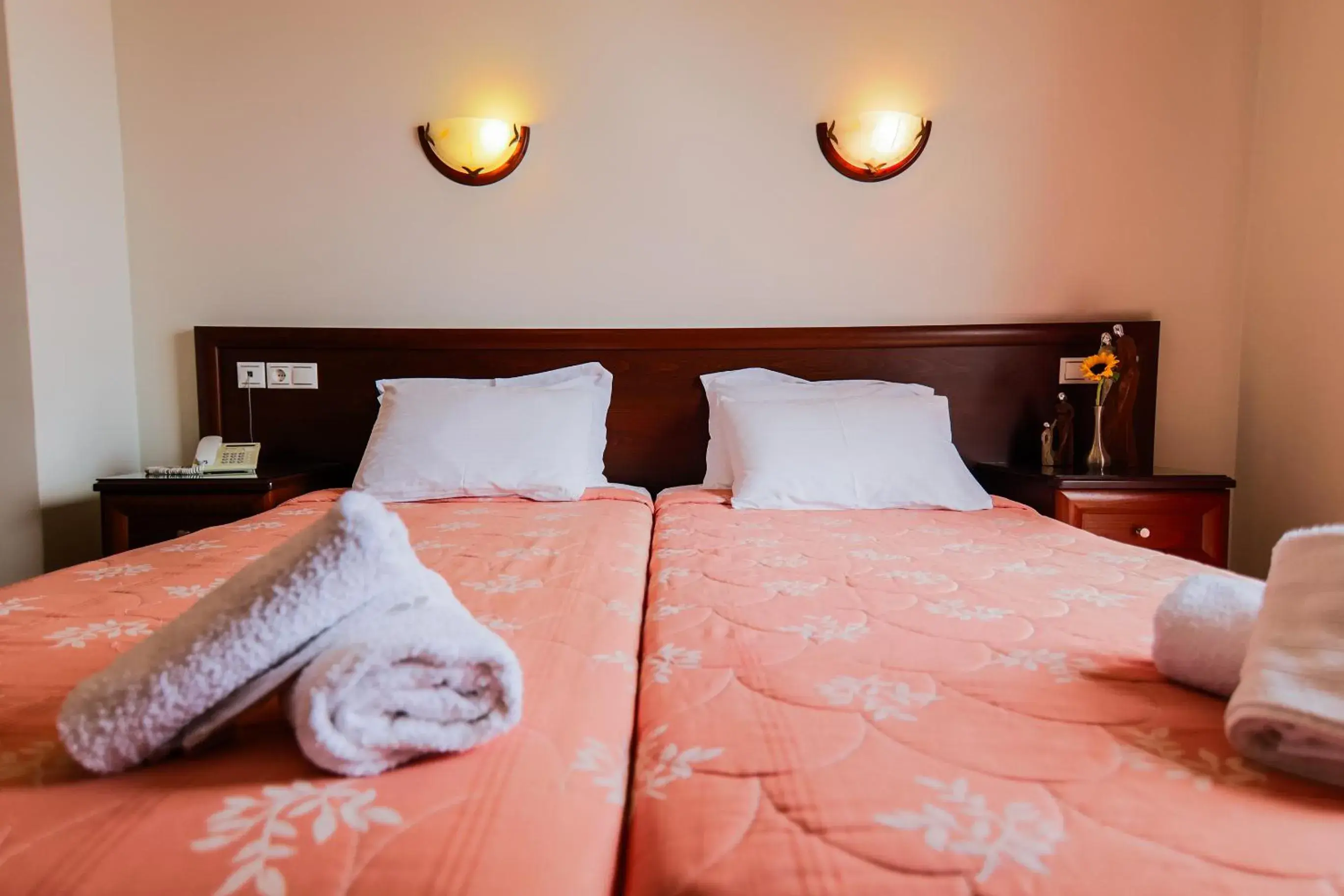 Double or Twin Room with Side Sea View in Kymata Double or Twin Room with Side Sea View in Kymata