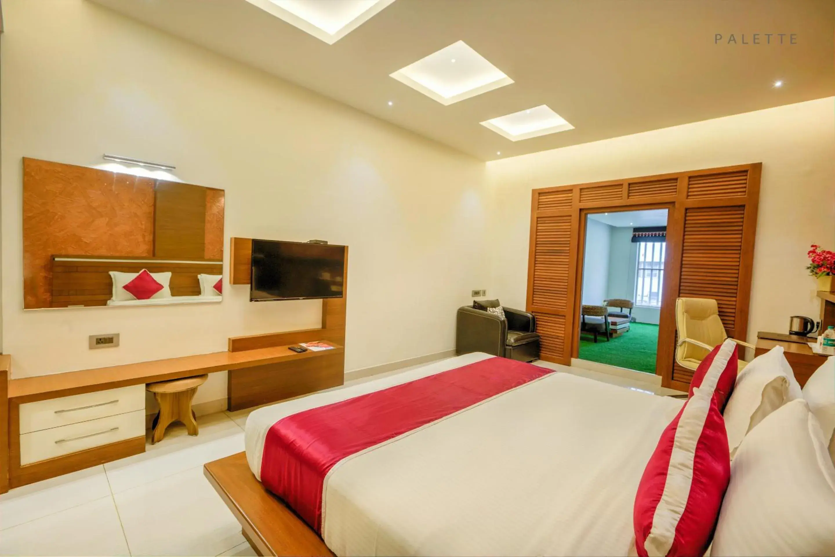 Bed in Hotel Pioneer Grand Palace Bed in Hotel Pioneer Grand Palace