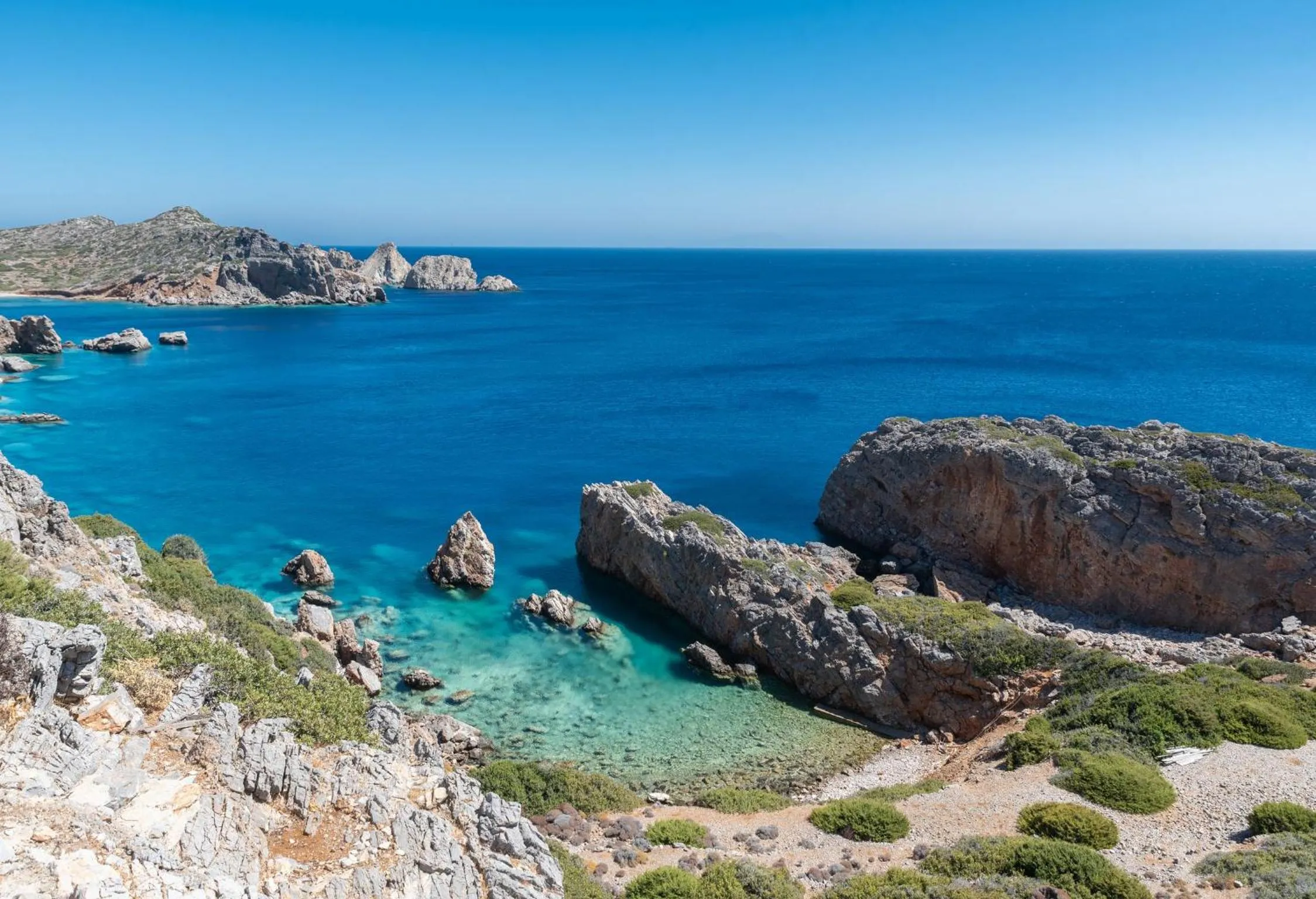 Natural landscape in Konstantinos Palace