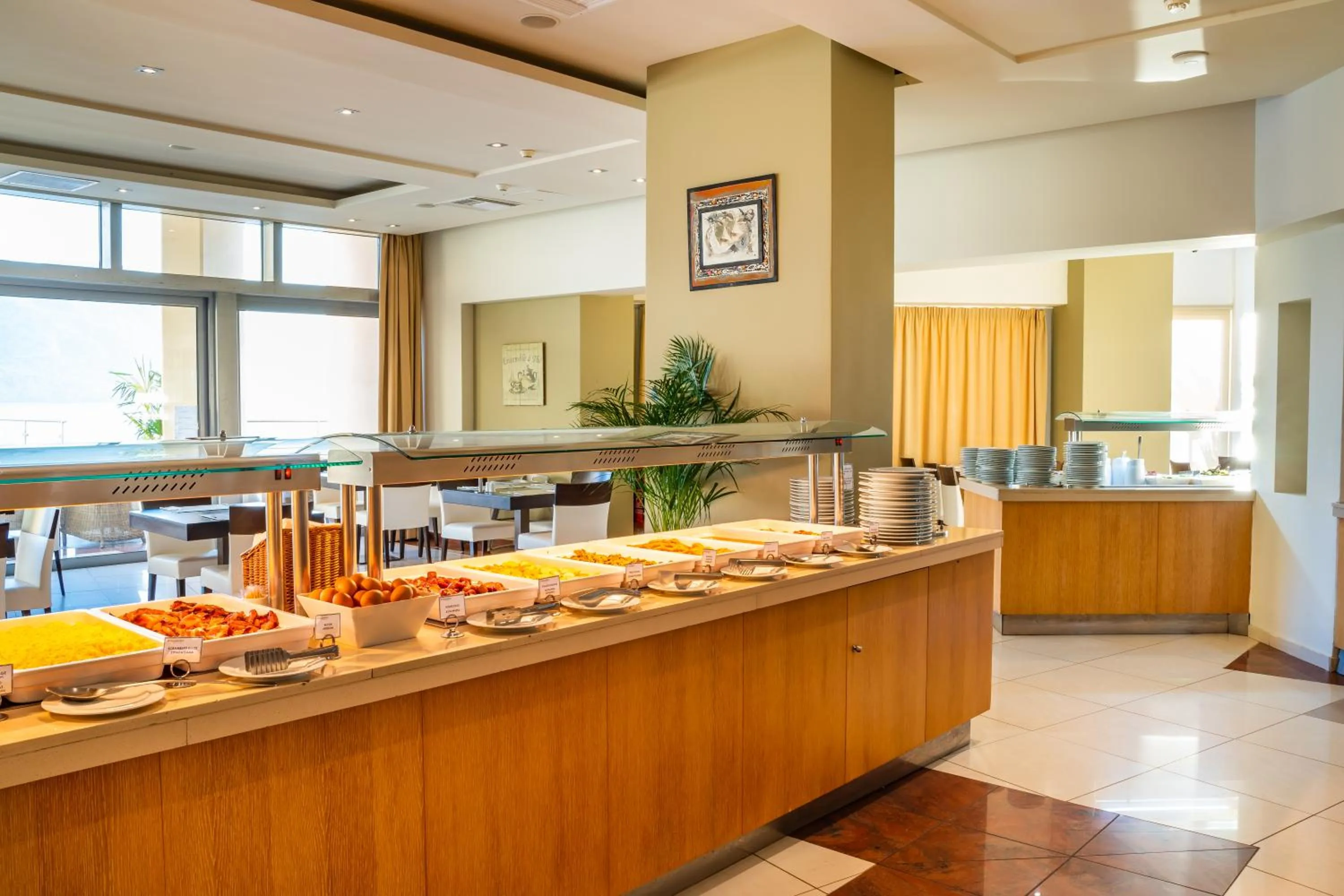Buffet breakfast in Konstantinos Palace