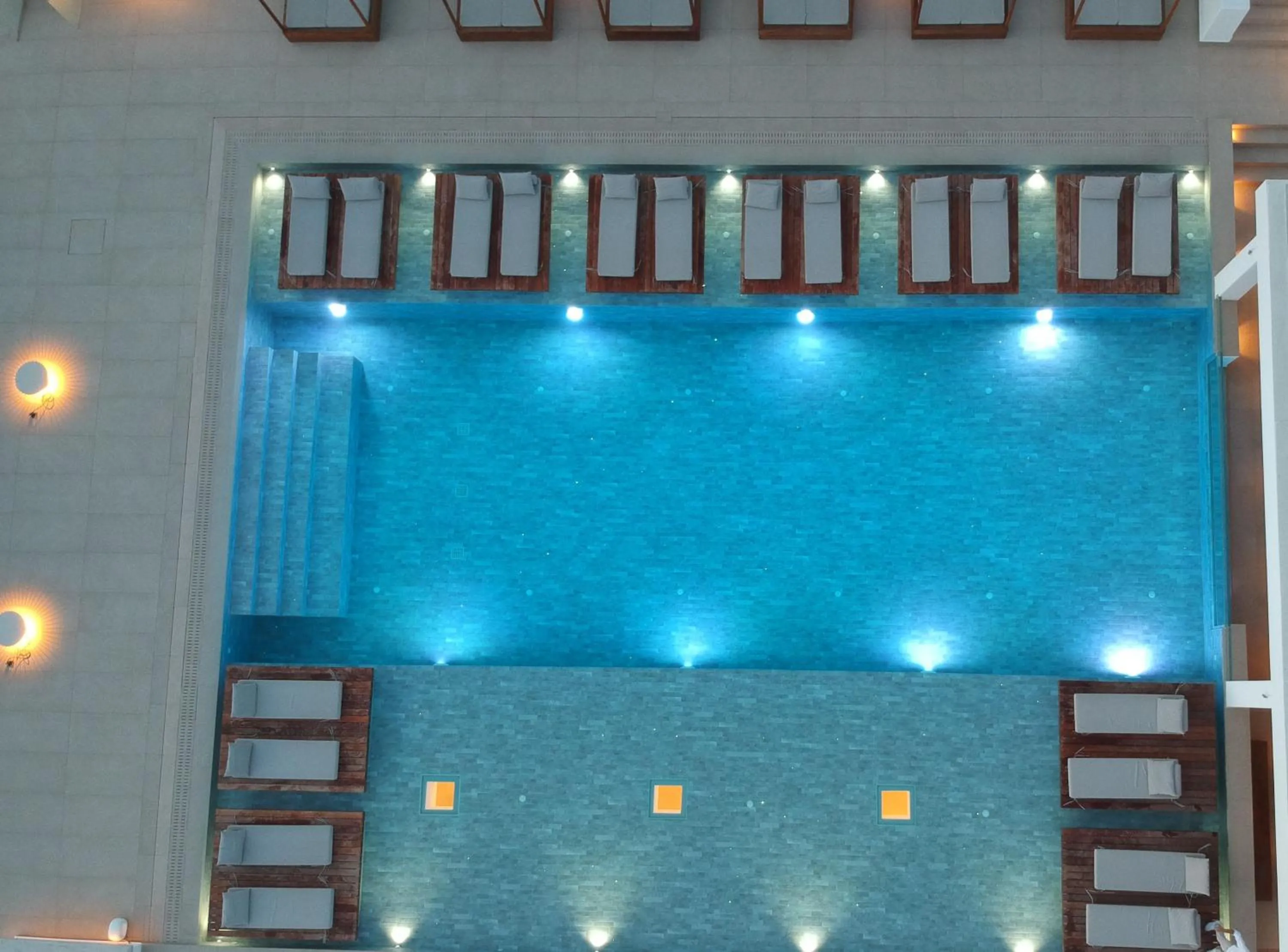 Pool view in Manoula's Beach Mykonos Resort