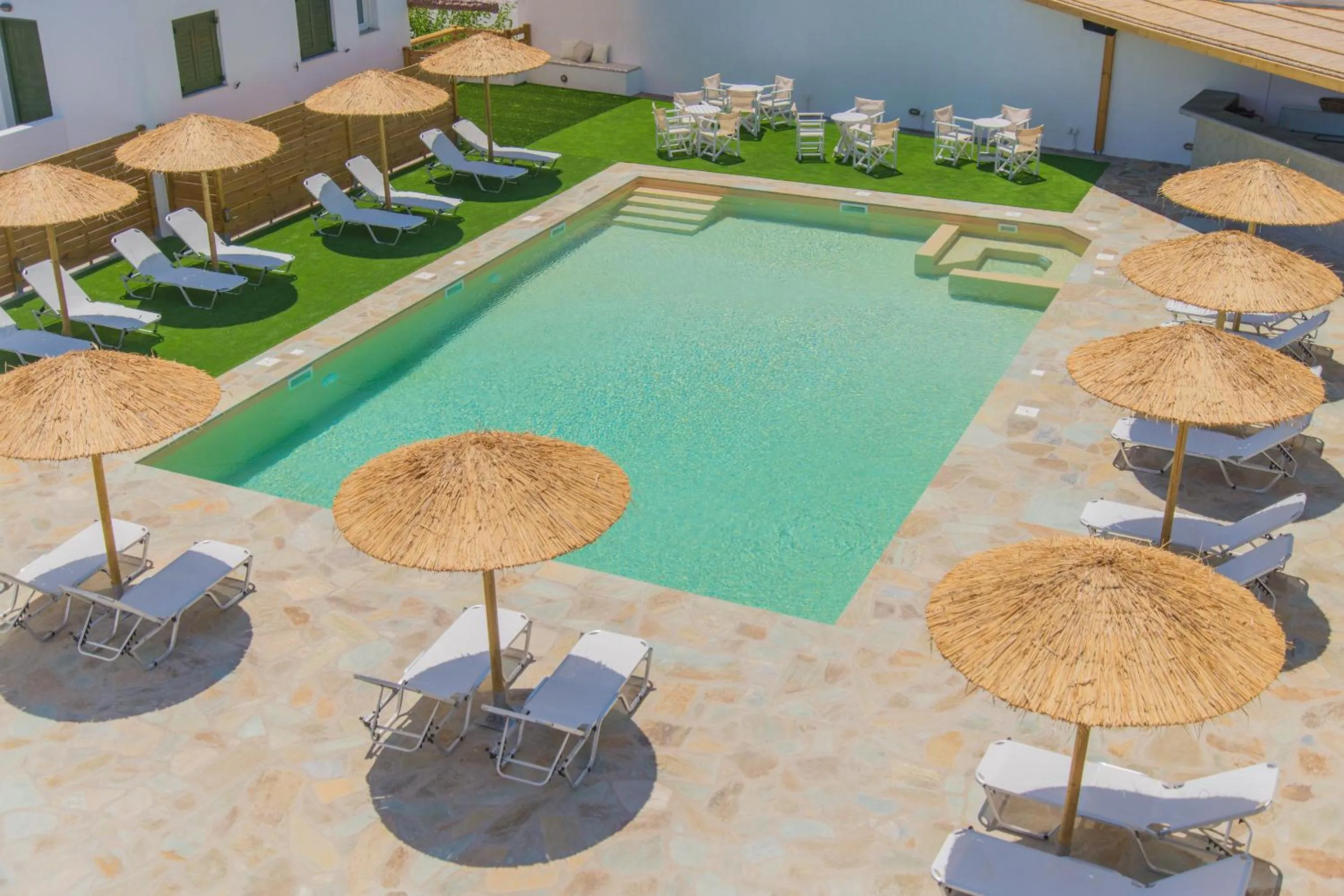 Balcony/Terrace in Ostria Hotel & Apartments