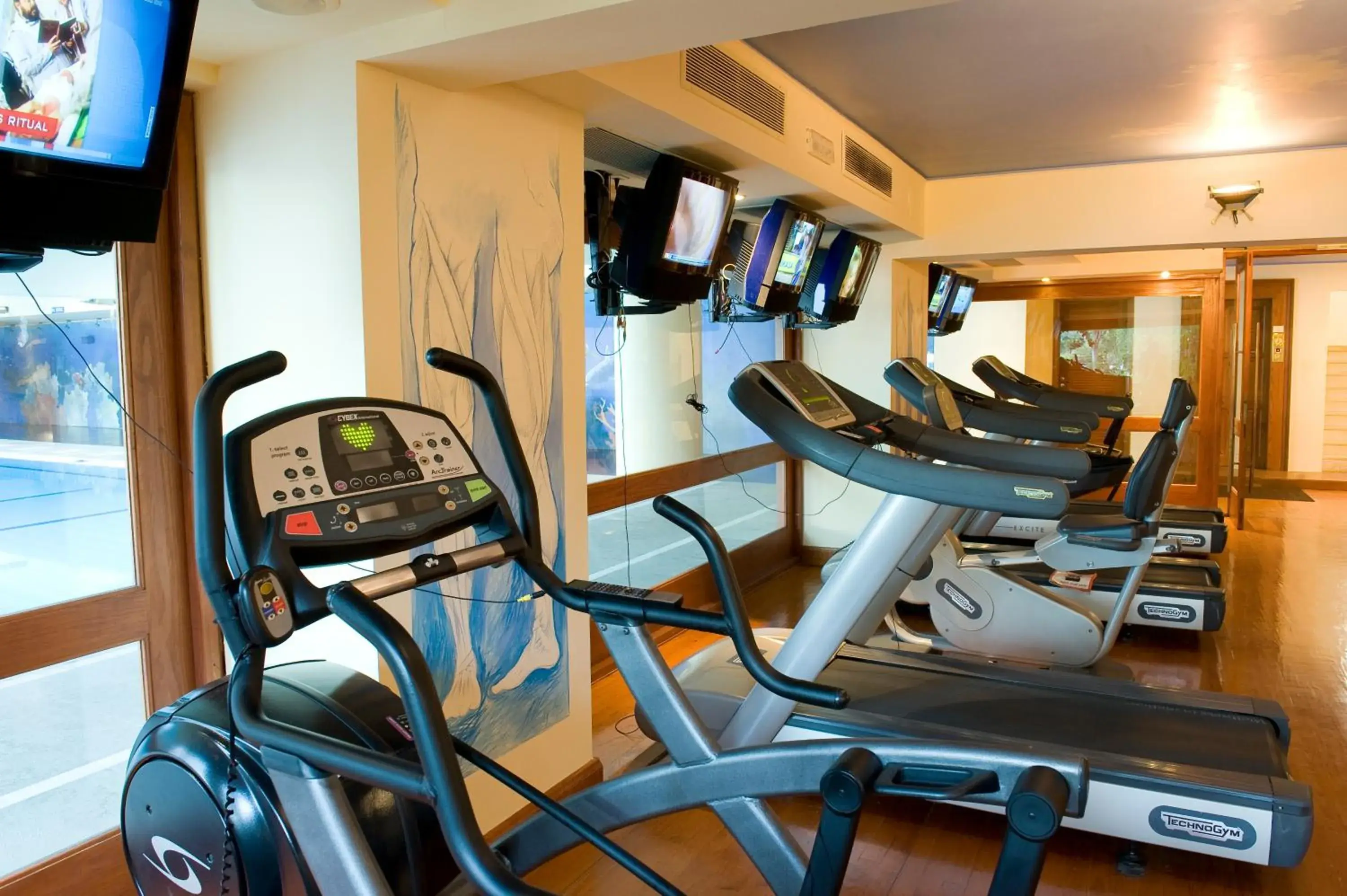 Fitness centre/facilities in Elounda Bay Palace, a Member of the Leading Hotels of the World Fitness centre/facilities in Elounda Bay Palace, a Member of the Leading Hotels of the World