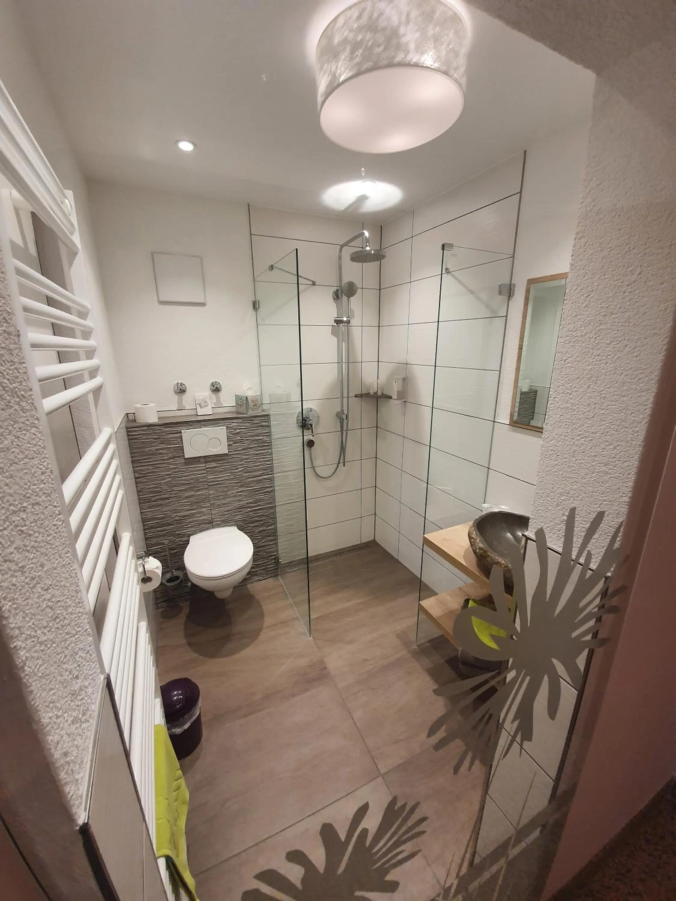 Bathroom in Hotel & Restaurant "Am Obstgarten"