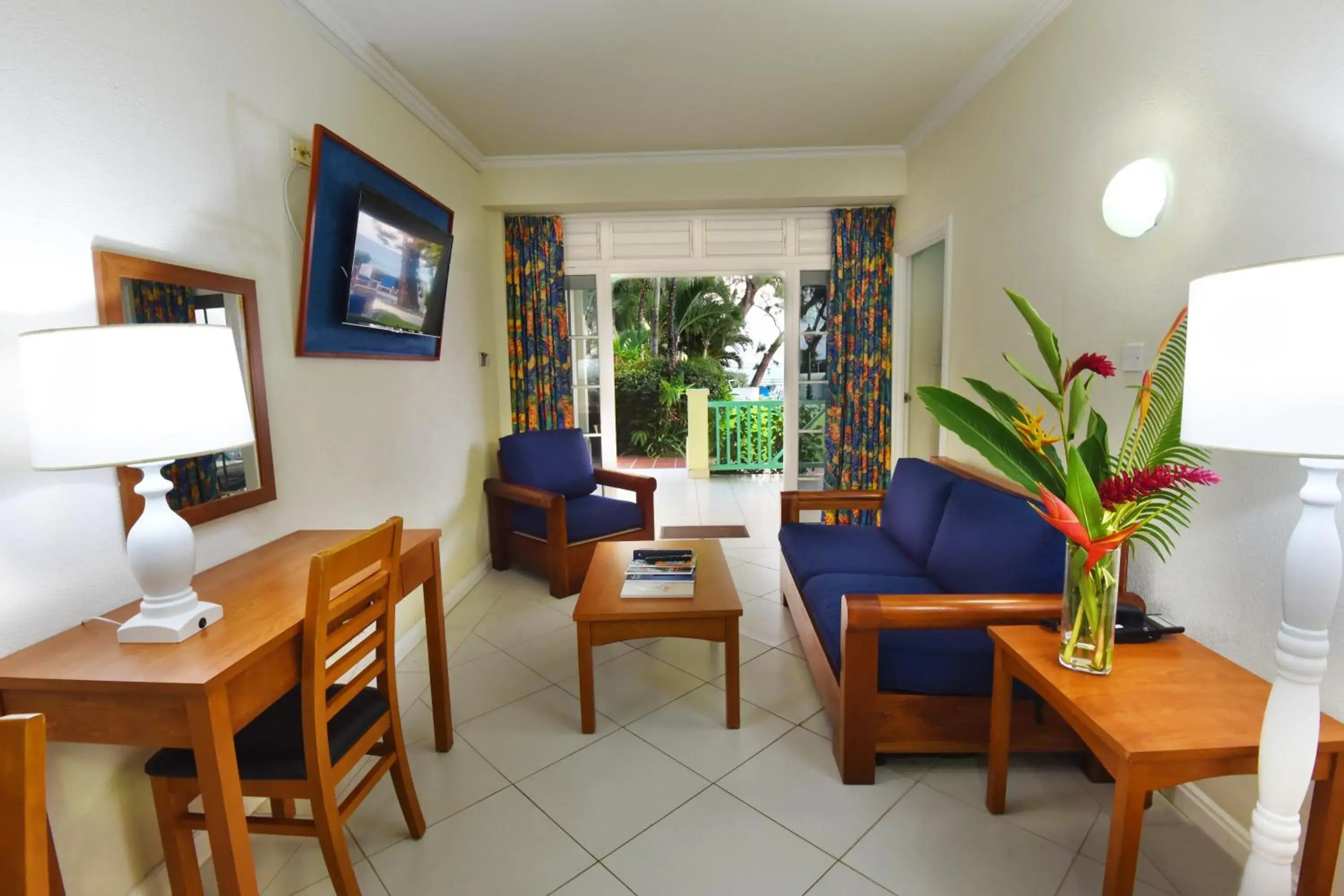 Living room in Blue Orchids Beach Hotel Living room in Blue Orchids Beach Hotel