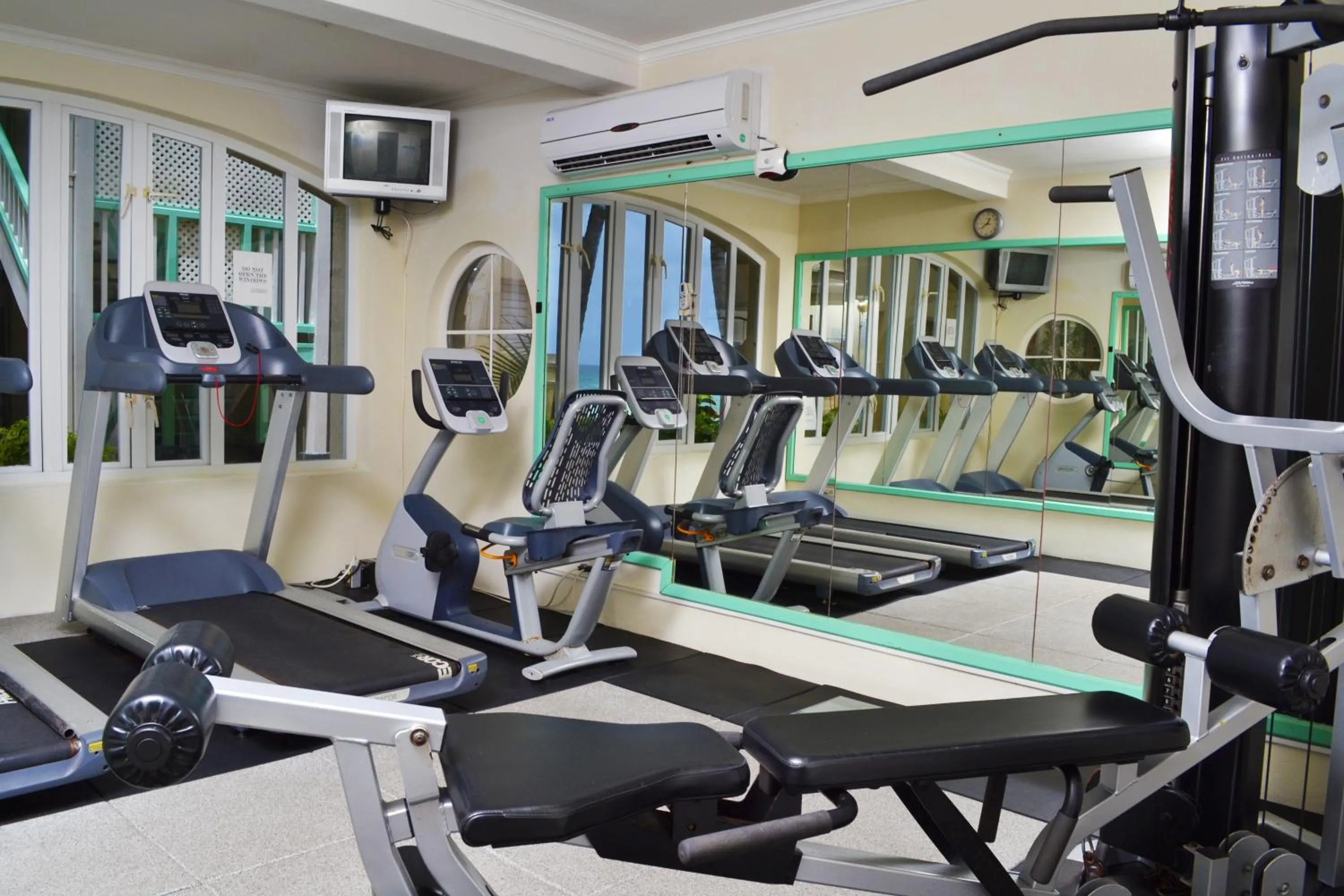 Fitness centre/facilities in Blue Orchids Beach Hotel