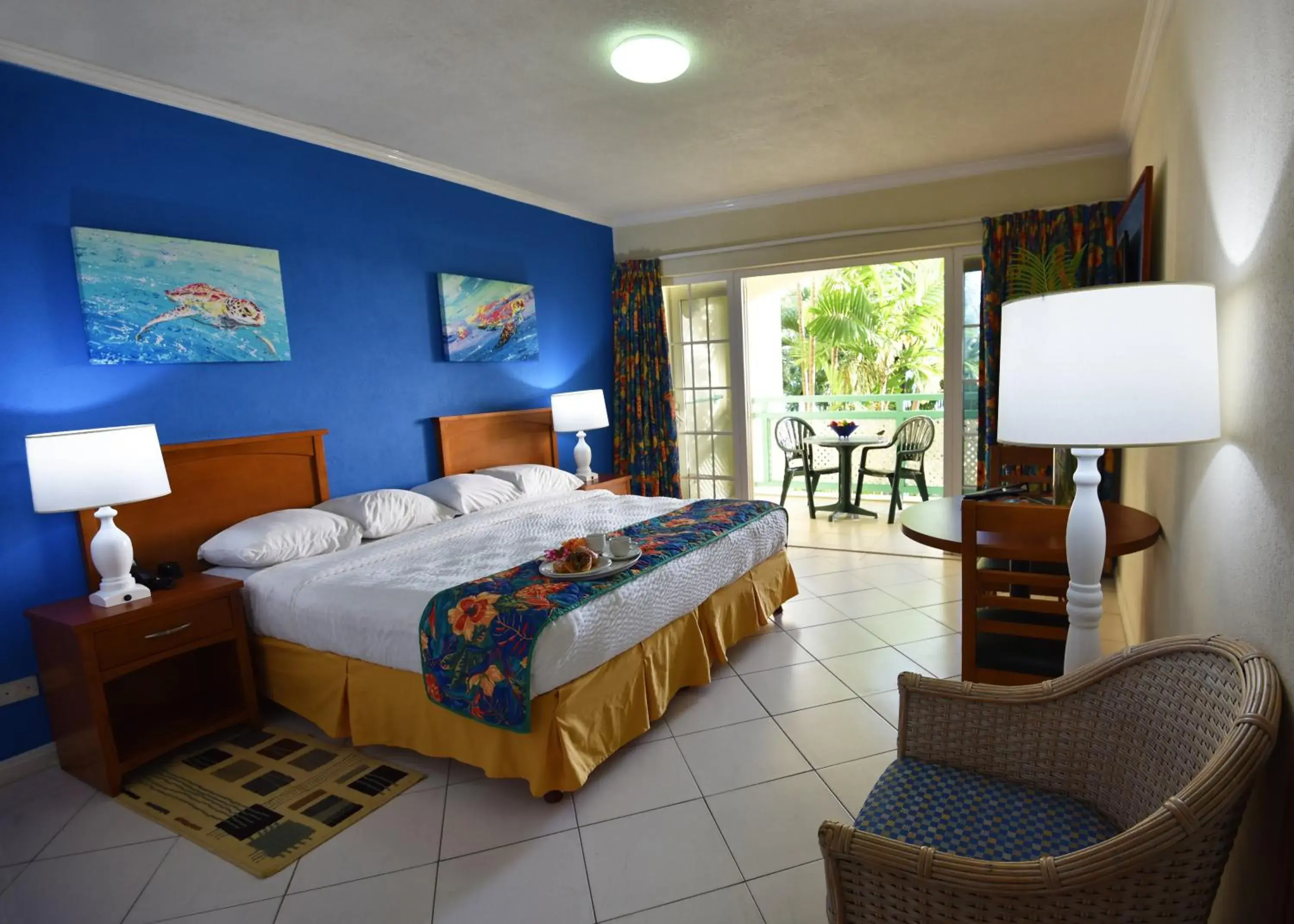 Bed in Blue Orchids Beach Hotel Bed in Blue Orchids Beach Hotel