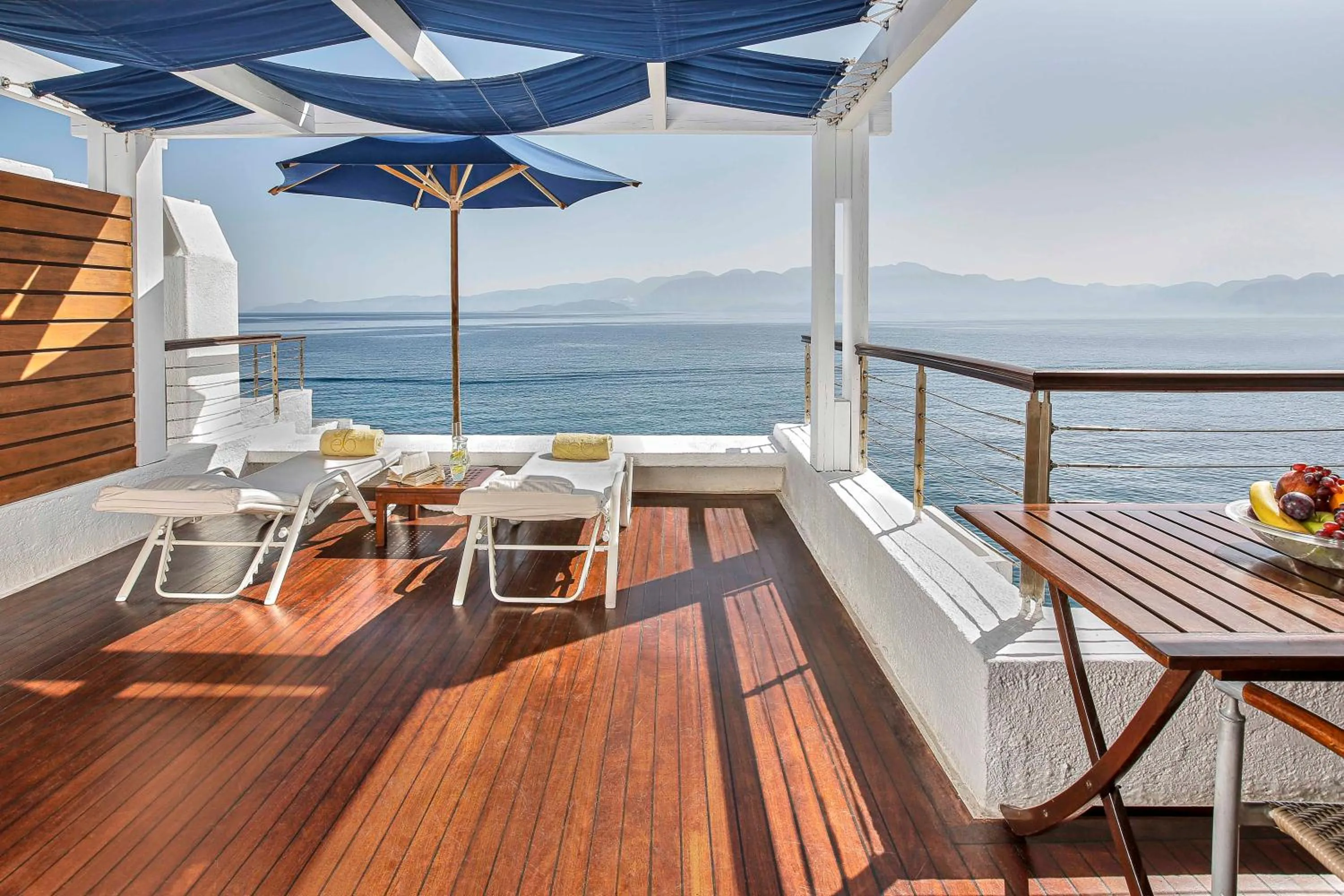 Balcony/Terrace in Elounda Beach Hotel & Villas, a Member of the Leading Hotels of the World