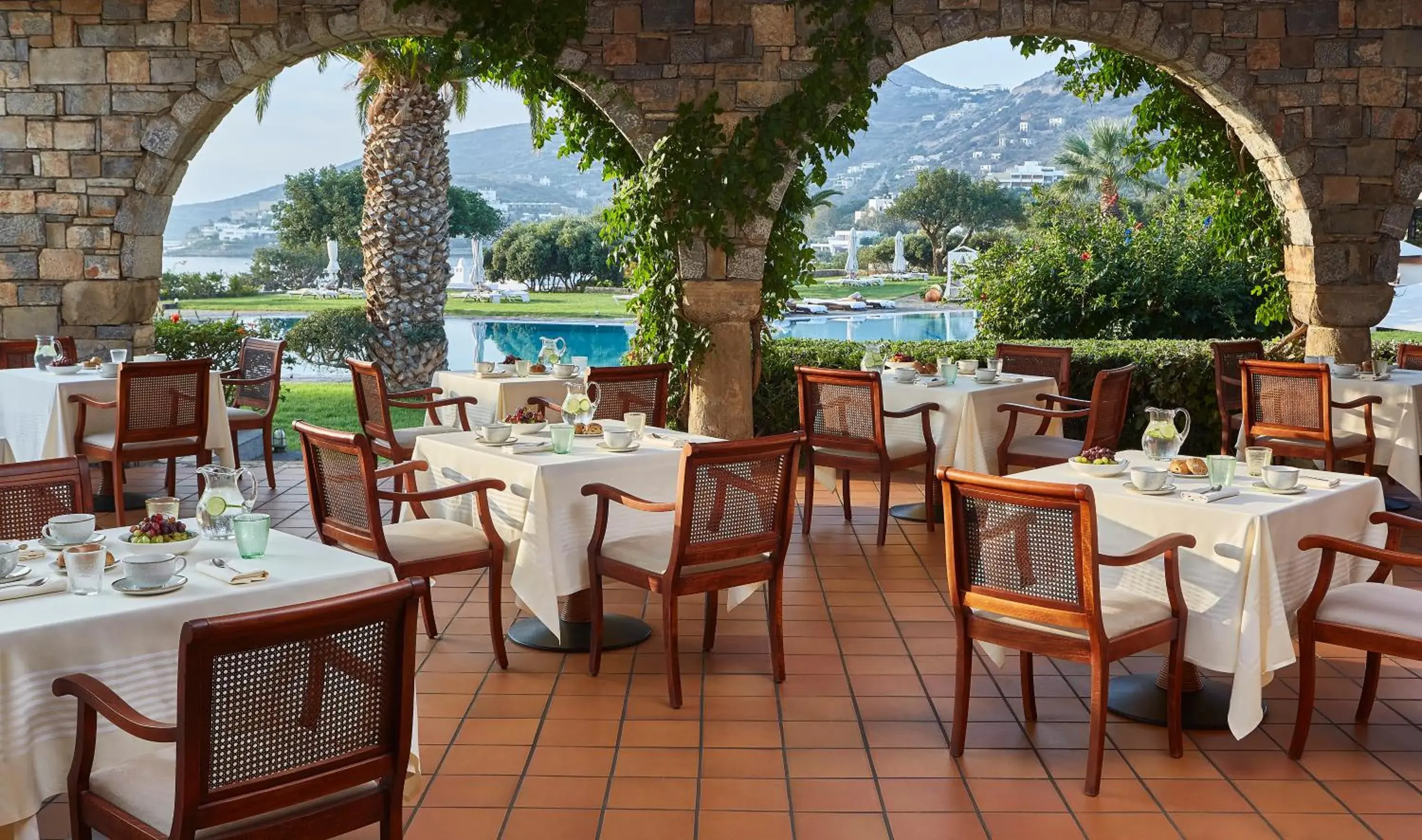 Restaurant/places to eat in Elounda Beach Hotel & Villas, a Member of the Leading Hotels of the World Restaurant/places to eat in Elounda Beach Hotel & Villas, a Member of the Leading Hotels of the World