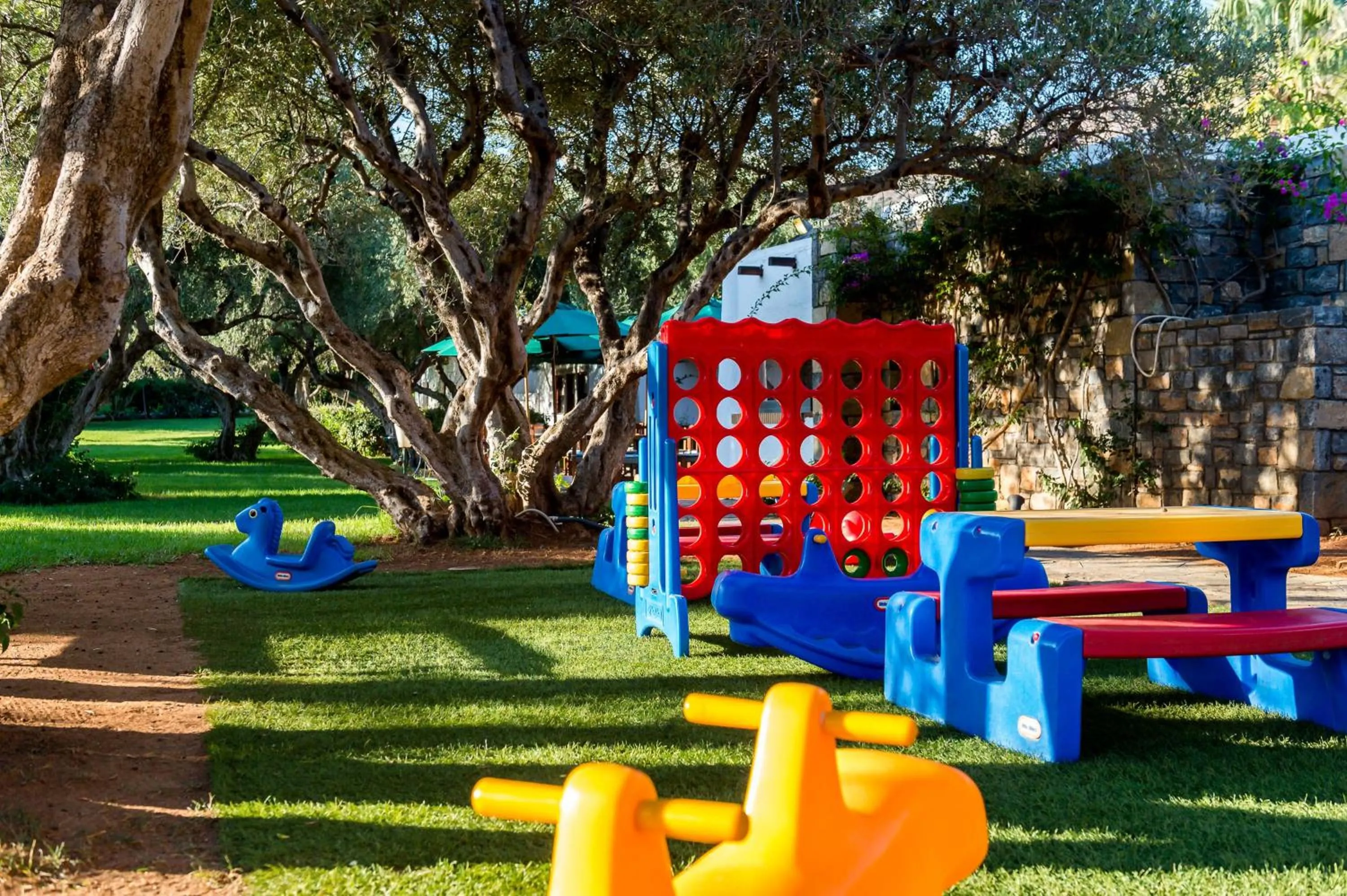 Children play ground in Elounda Beach Hotel & Villas, a Member of the Leading Hotels of the World