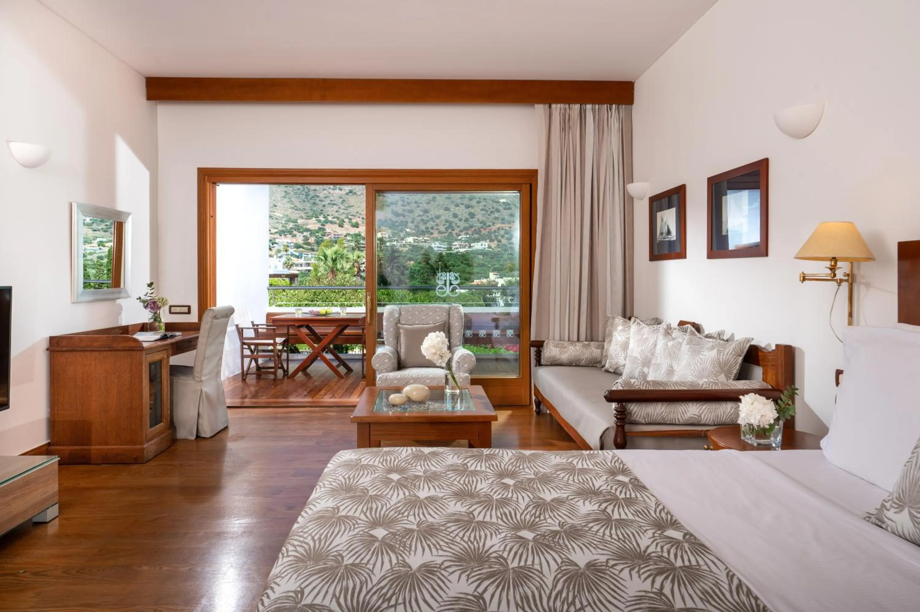 Bedroom, Bed in Elounda Beach Hotel & Villas, a Member of the Leading Hotels of the World