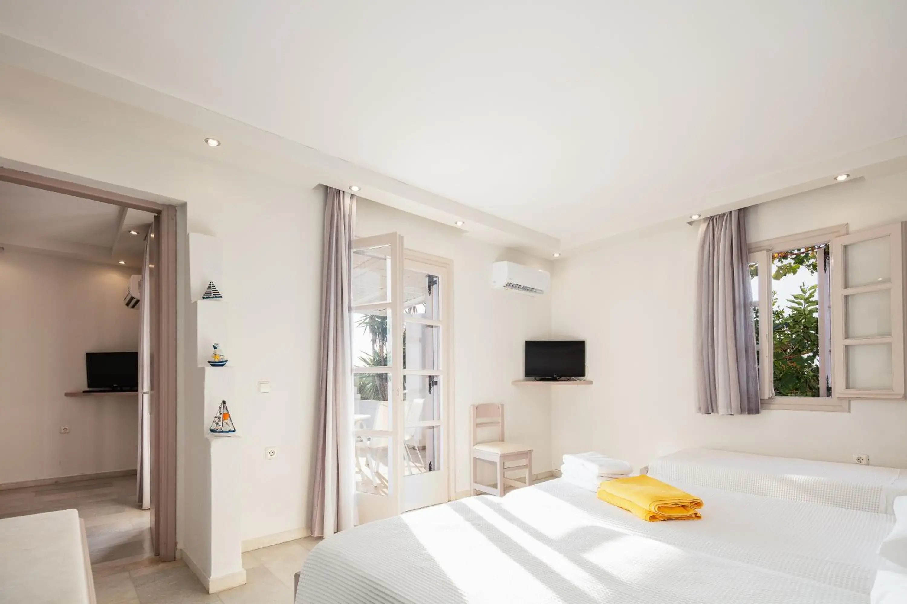 Family Room with Garden View and Terrace in Kavuras Village Hotel & Suites Family Room with Garden View and Terrace in Kavuras Village Hotel & Suites