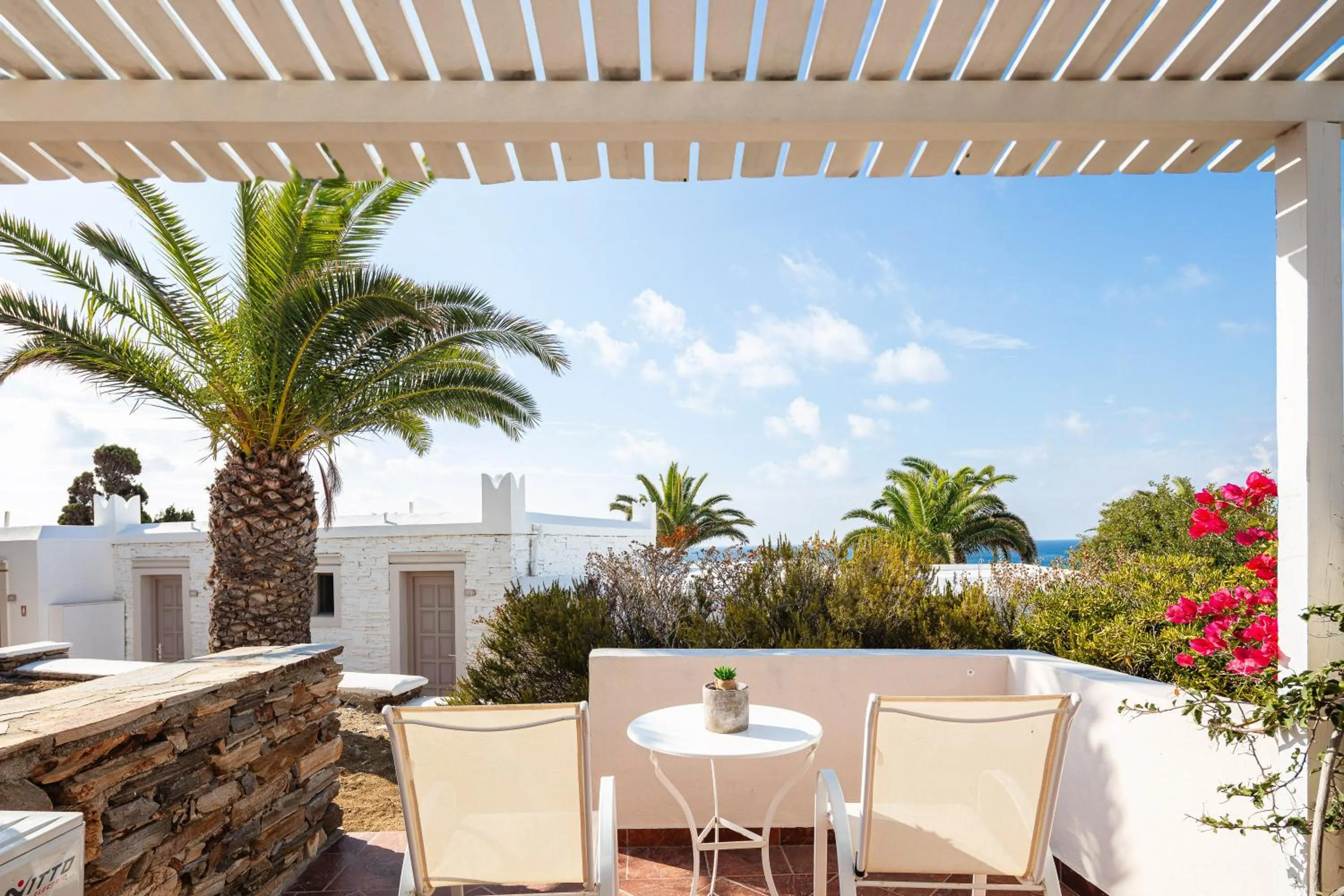 Patio in Kavuras Village Hotel & Suites