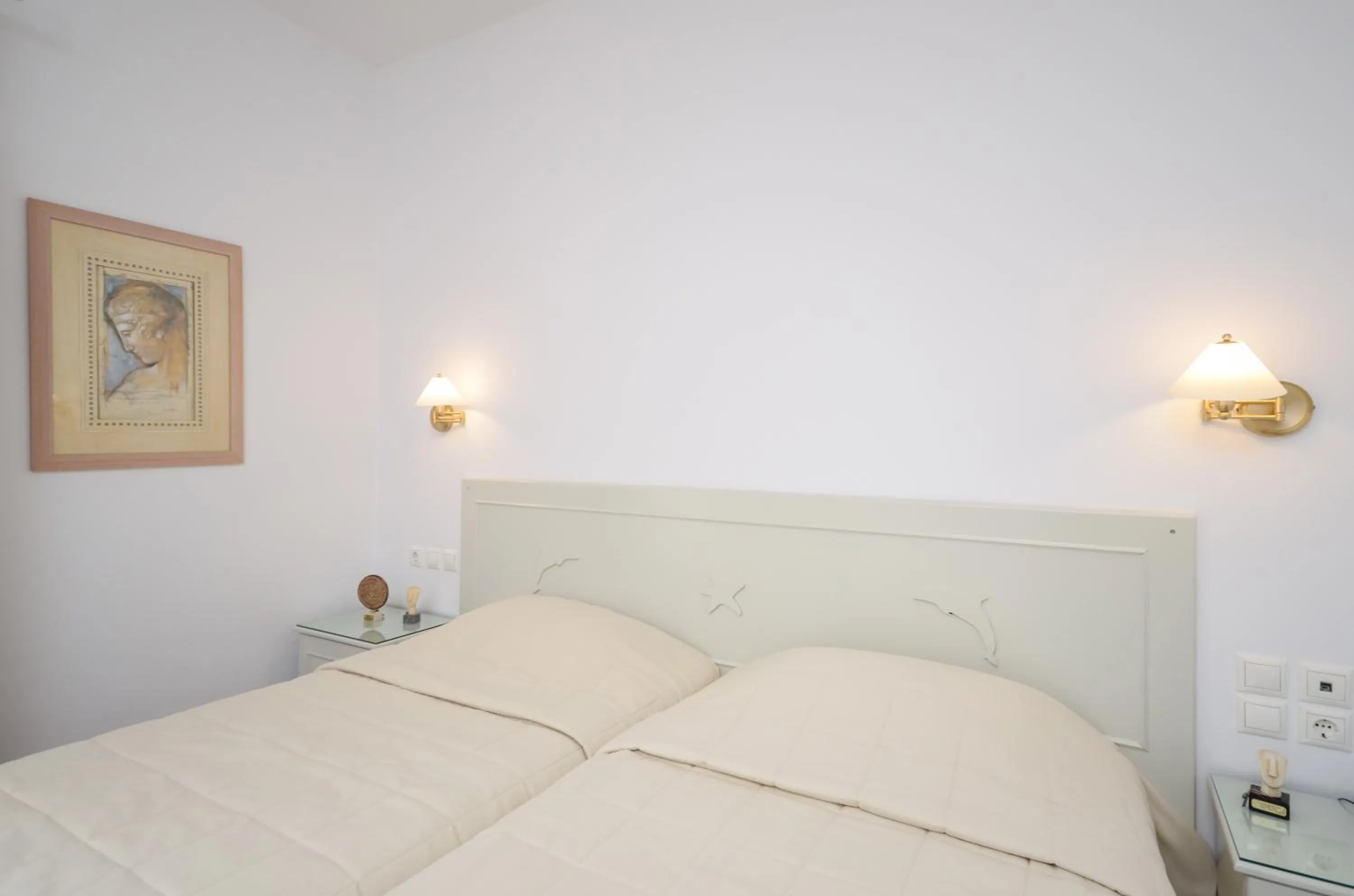 Bed in Astir Of Naxos