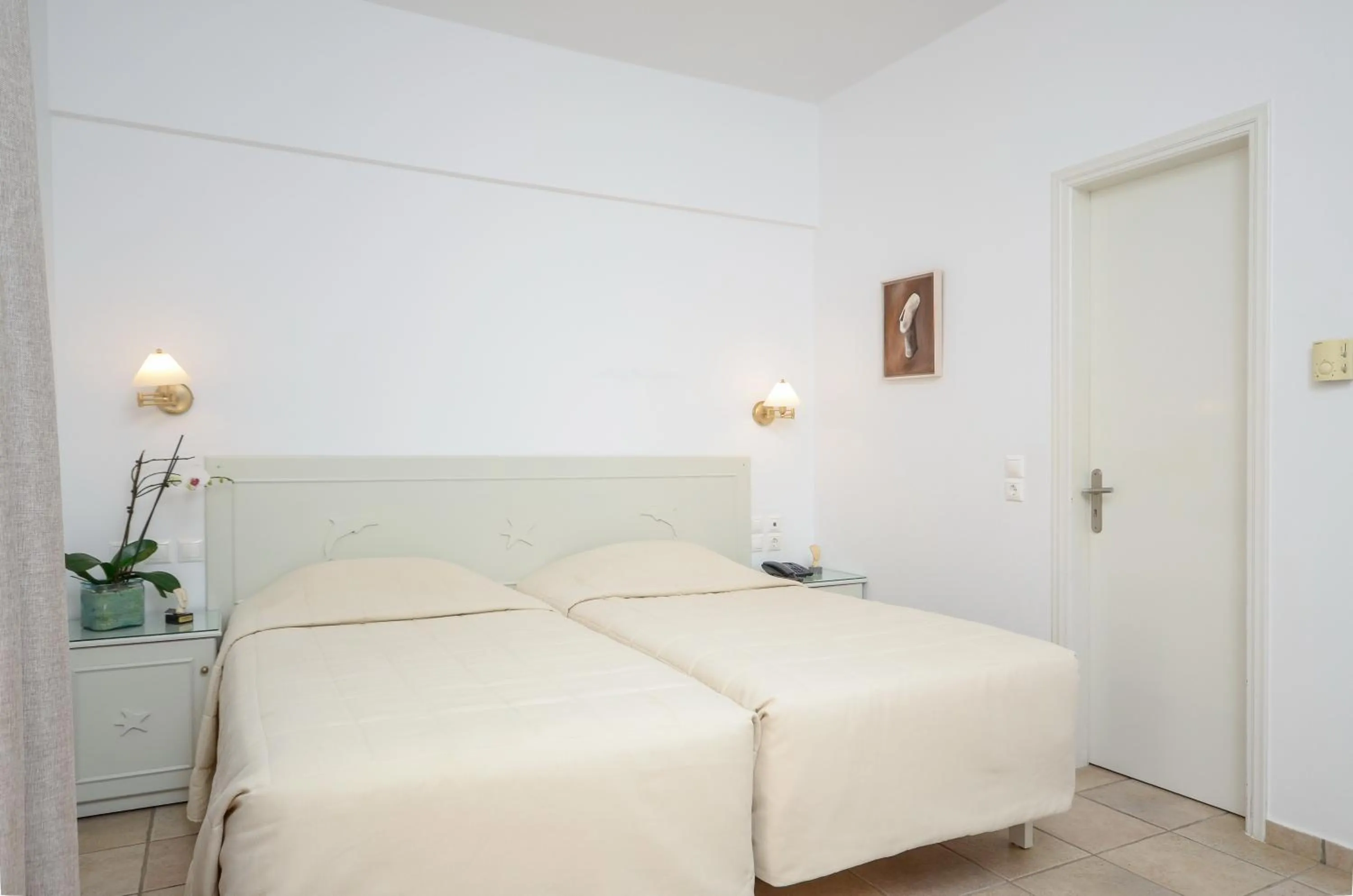 Photo of the whole room, Bed in Astir Of Naxos