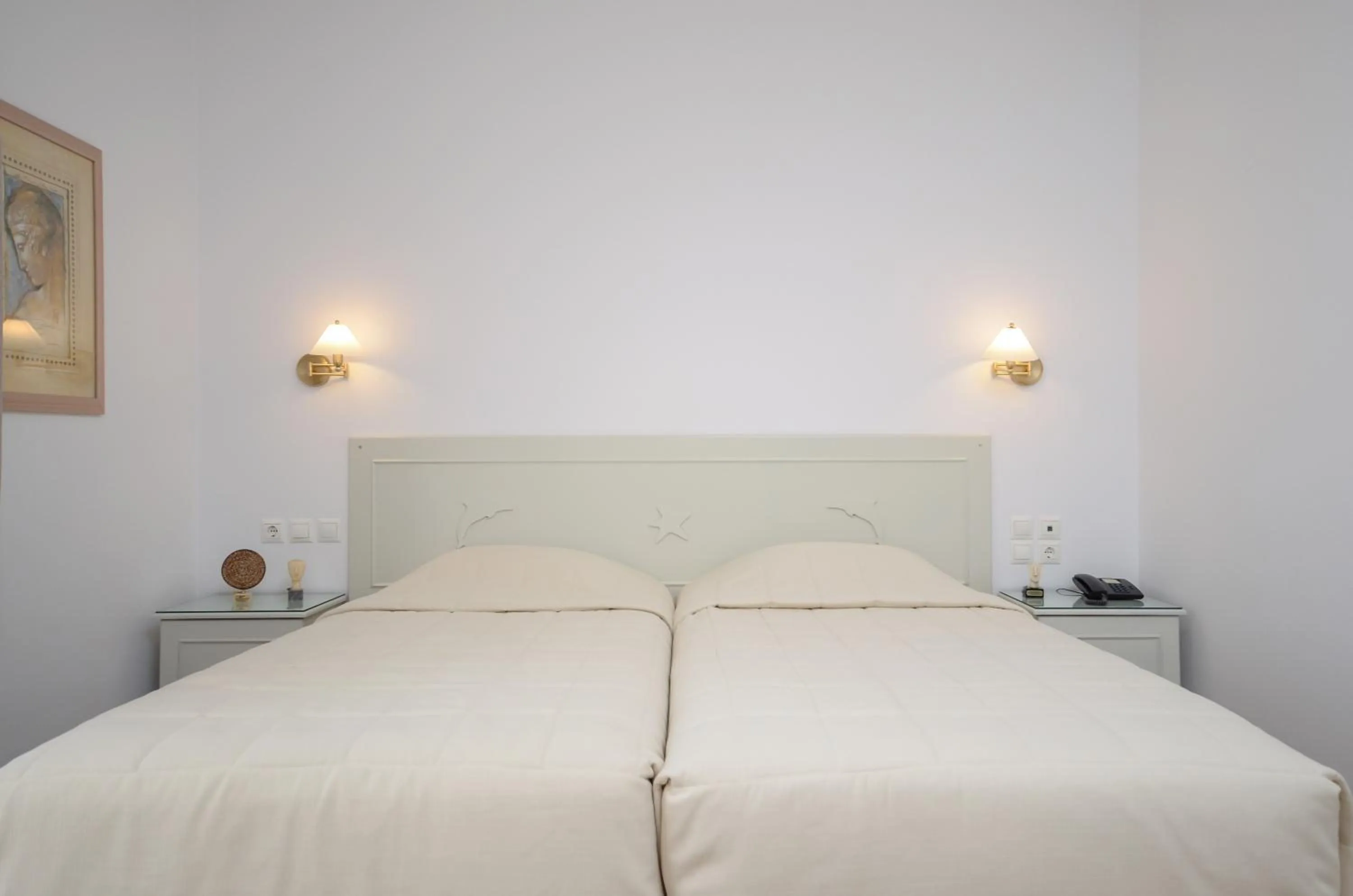 Bed in Astir Of Naxos