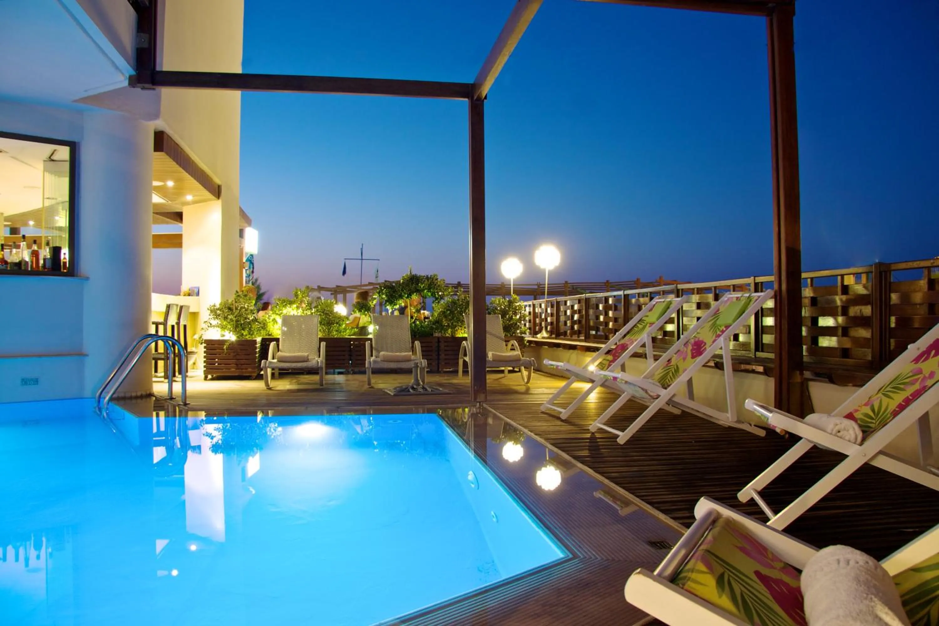 Swimming pool in Steris Elegant Beach Hotel