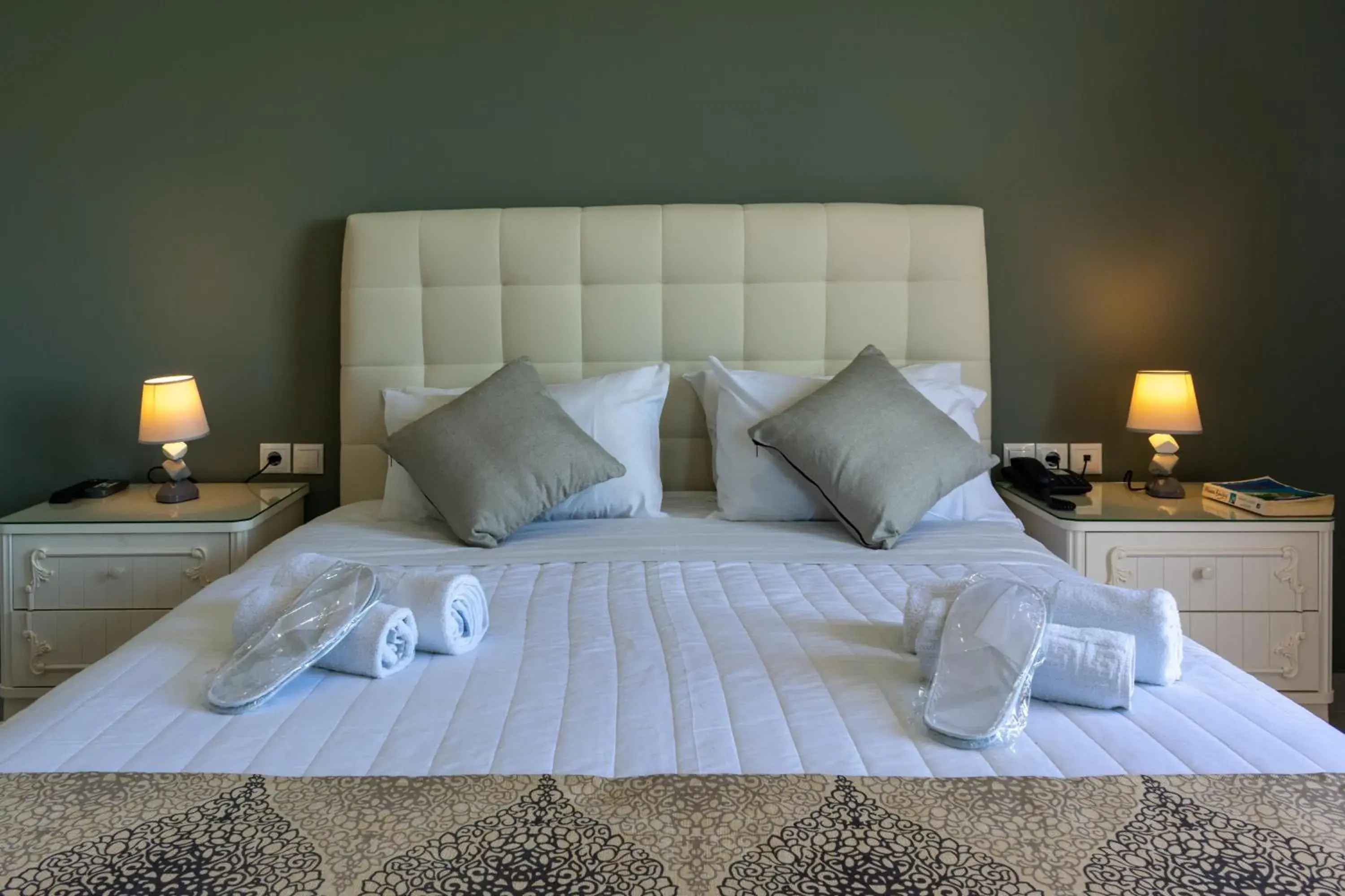 Bed in Zante Pantheon Hotel Bed in Zante Pantheon Hotel