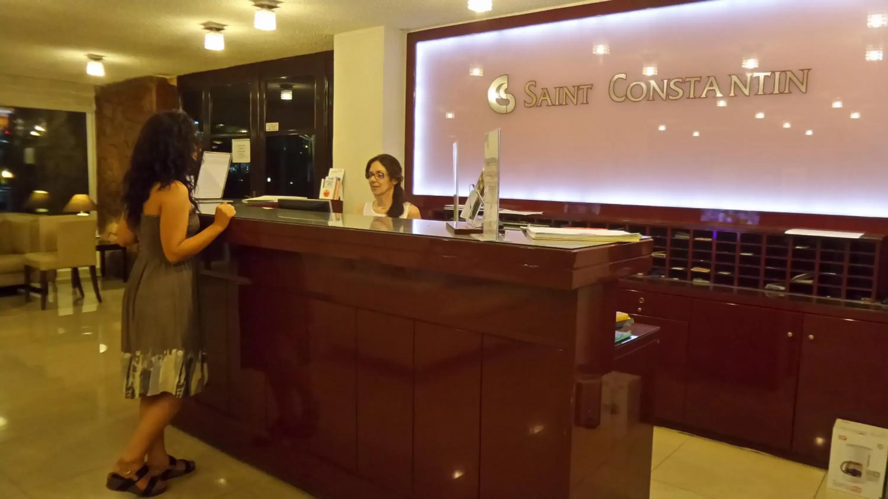 Lobby or reception in Saint Constantine Hotel Lobby or reception in Saint Constantine Hotel