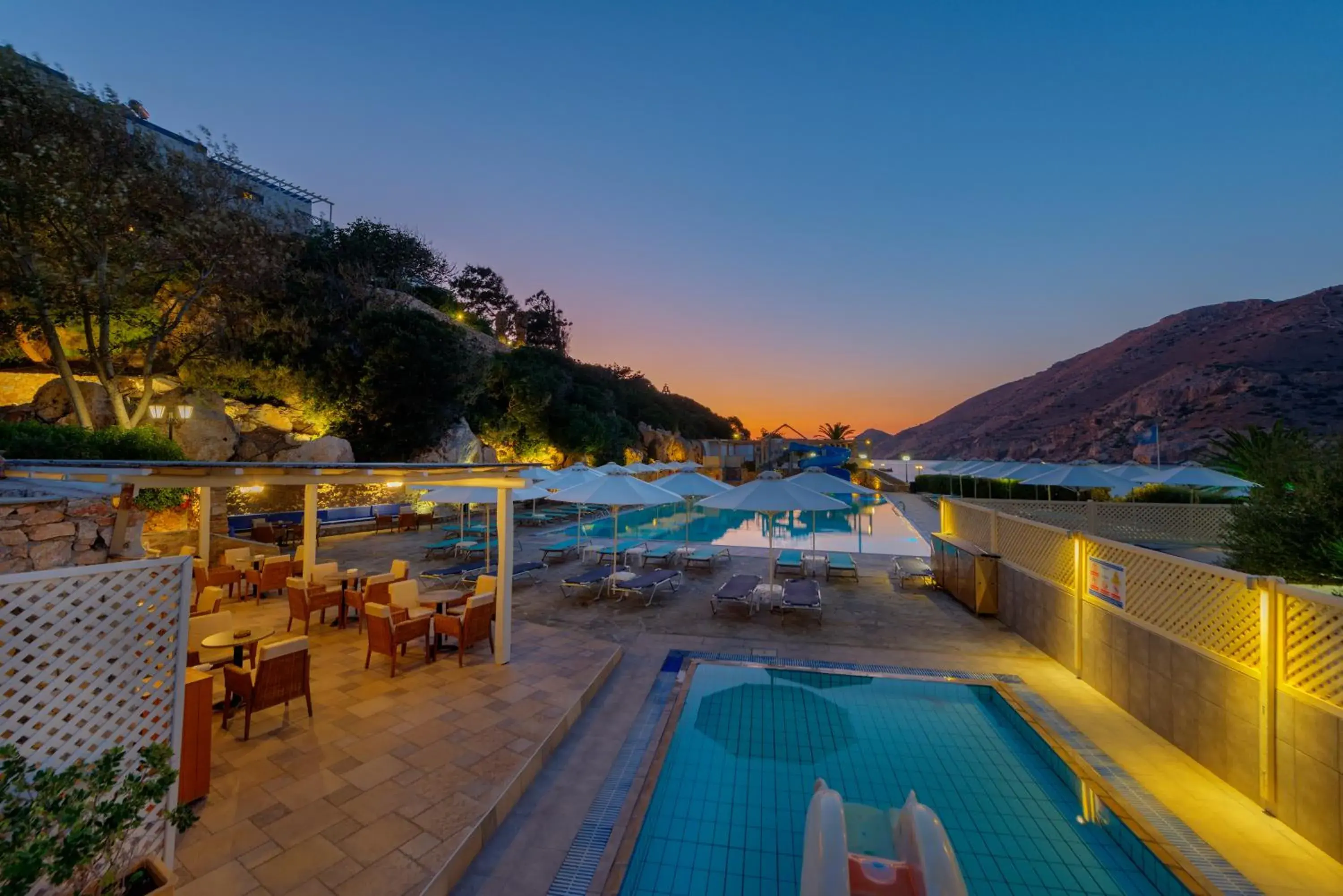 Swimming pool in Dolphin Bay Seaside Resort & Suites Swimming pool in Dolphin Bay Seaside Resort & Suites