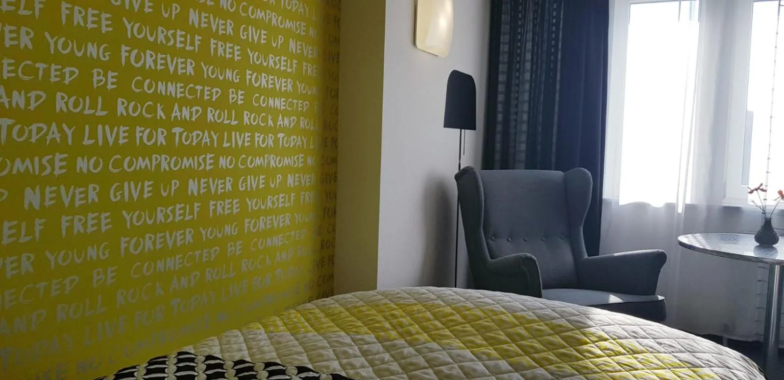 Seating area, Bed in Hotel Scholz