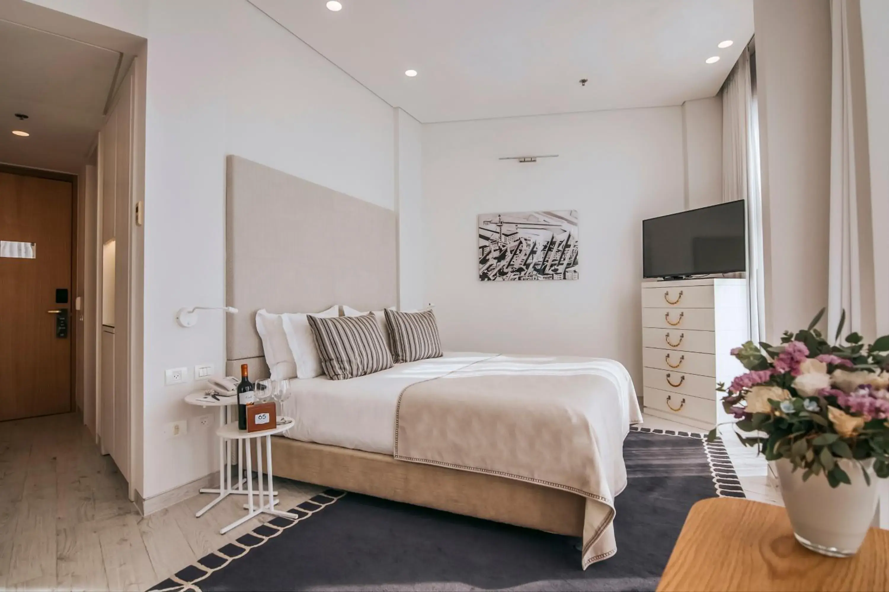 Photo of the whole room, Bed in 65 Hotel, Rothschild Tel Aviv - an Atlas Boutique Hotel Photo of the whole room, Bed in 65 Hotel, Rothschild Tel Aviv - an Atlas Boutique Hotel