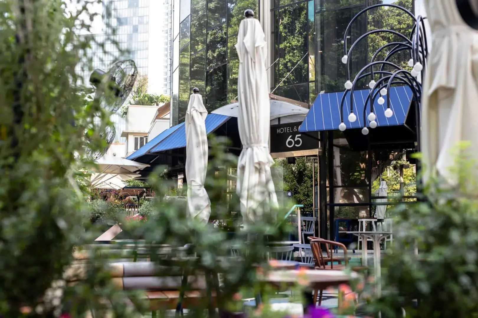 Facade/entrance in 65 Hotel, Rothschild Tel Aviv - an Atlas Boutique Hotel Facade/entrance in 65 Hotel, Rothschild Tel Aviv - an Atlas Boutique Hotel