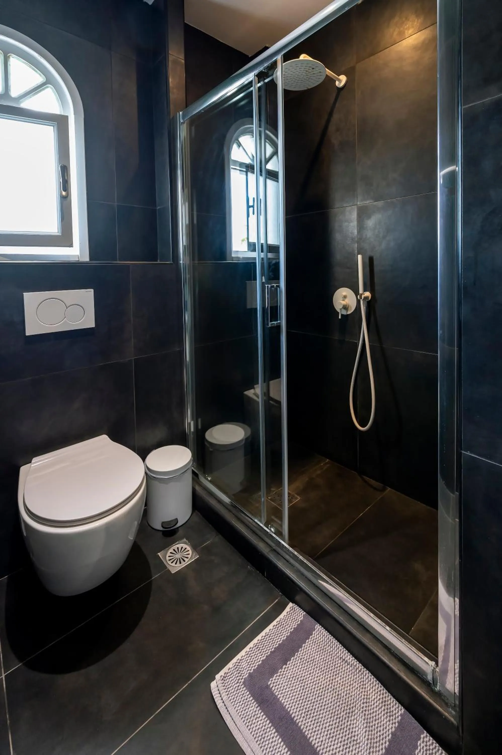 Bathroom in Smy Mediterranean White Santorini