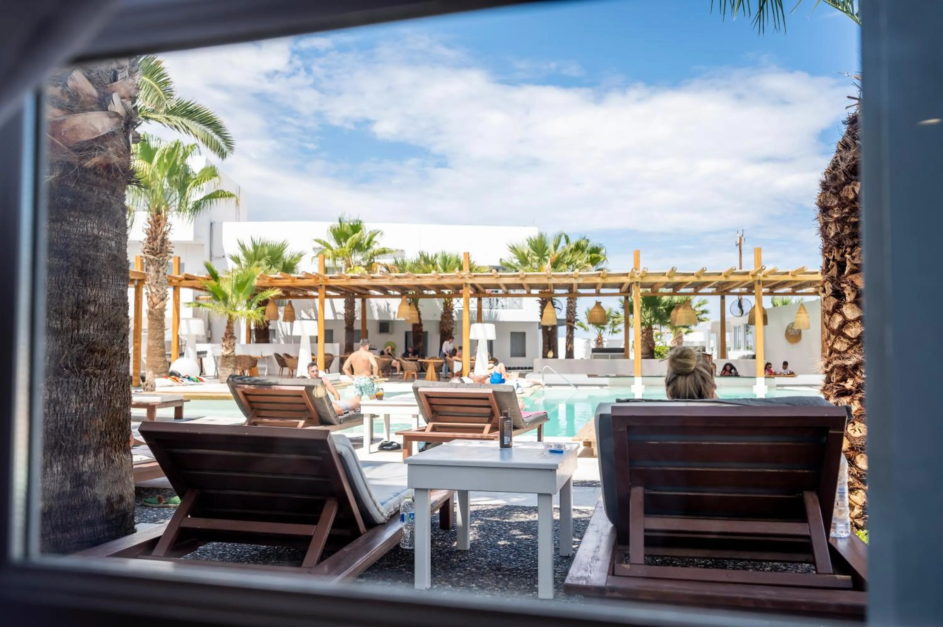 Swimming pool in Smy Mediterranean White Santorini