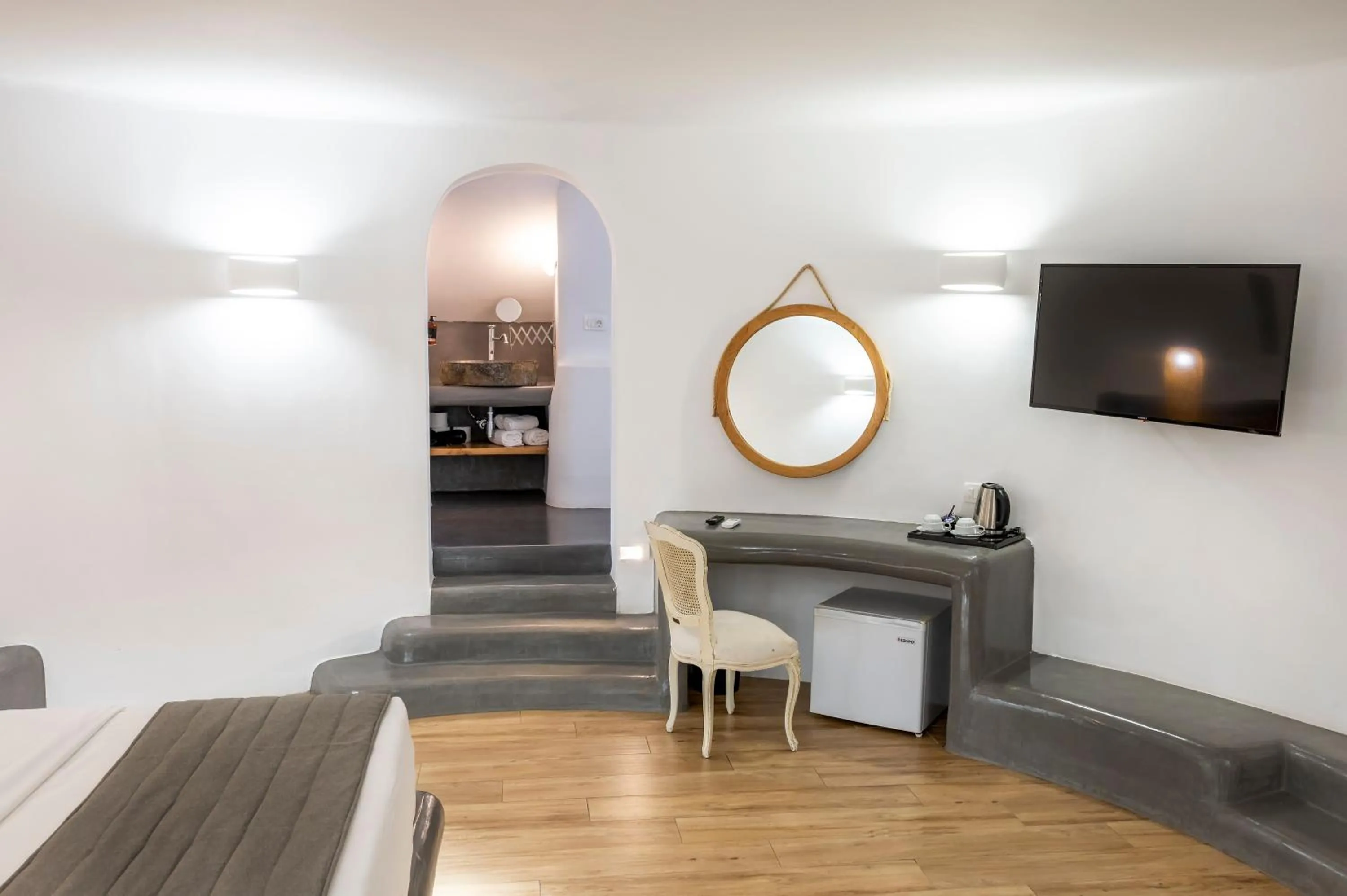 Bedroom in Smy Mediterranean White Santorini