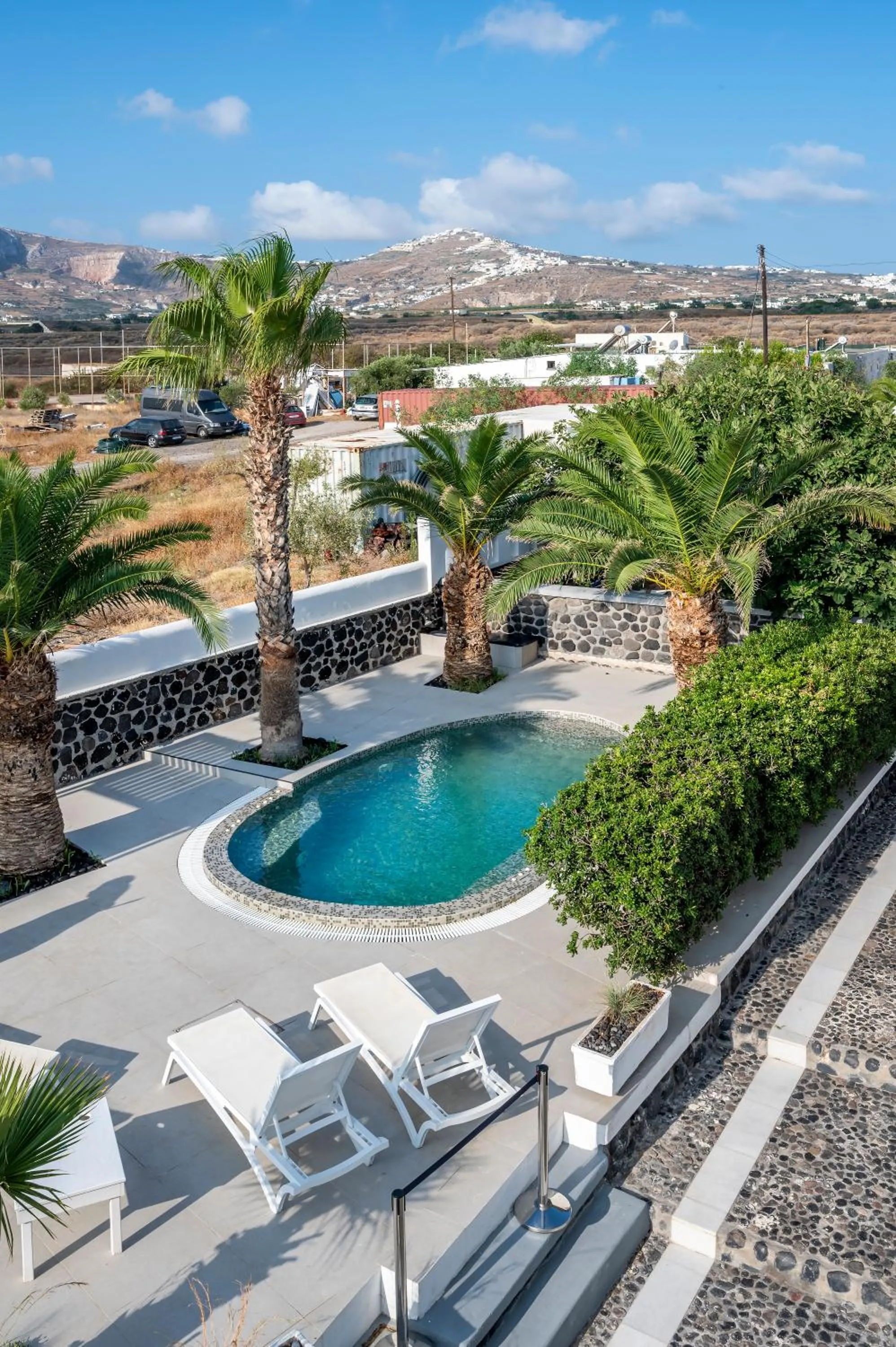 Swimming pool in Smy Mediterranean White Santorini