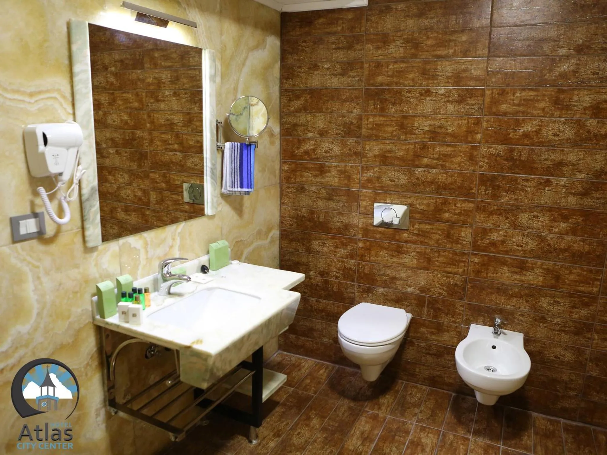 Bathroom in Atlas City Center Hotel