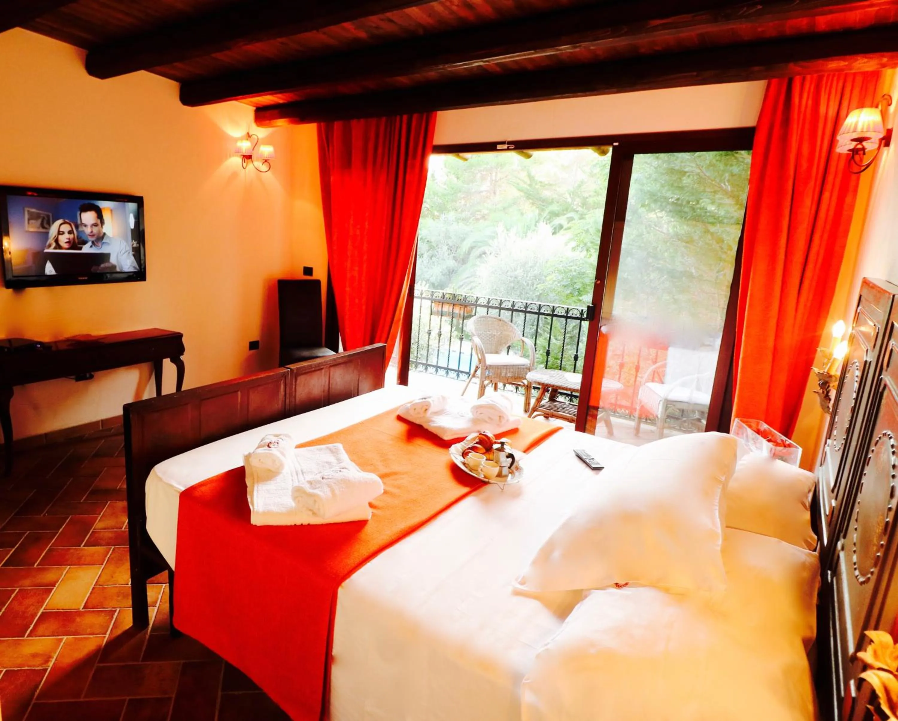 Bedroom, Bed in Tenuta Le Crie
